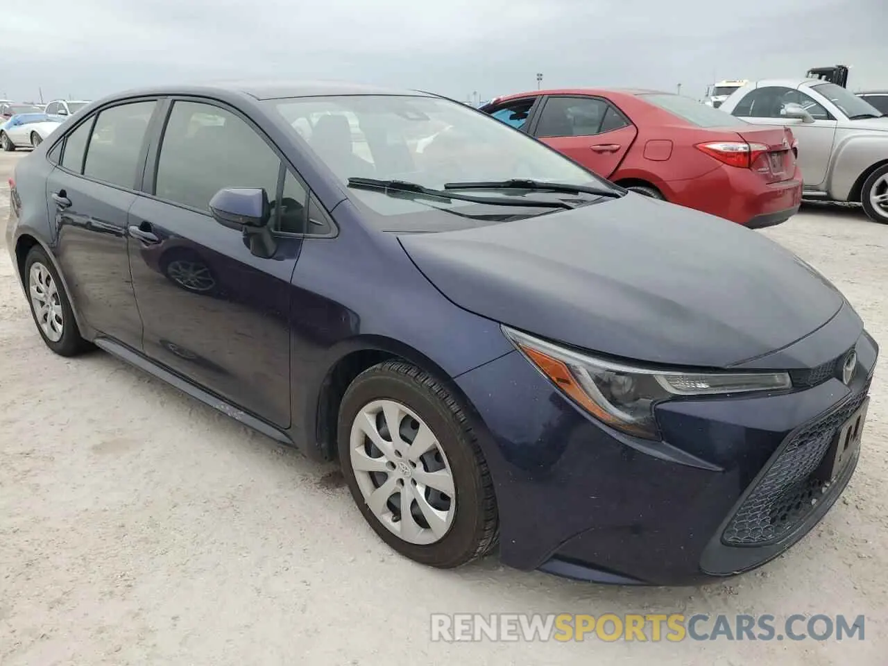 4 fotografías del automóvil dañado JTDEPRAE5LJ041089 TOYOTA COROLLA 2020