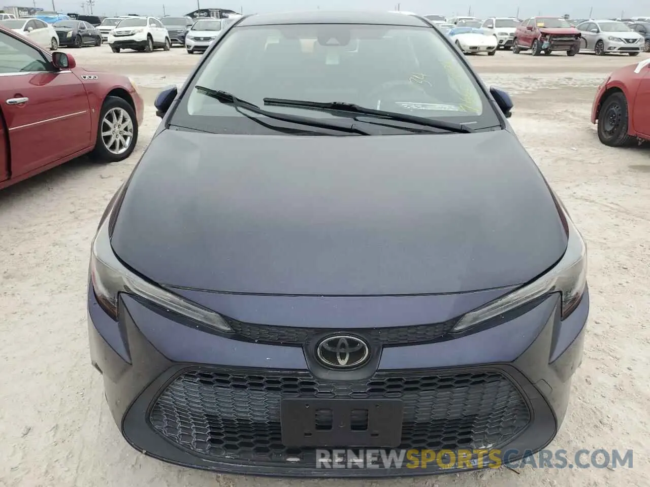 5 fotografías del automóvil dañado JTDEPRAE5LJ041089 TOYOTA COROLLA 2020
