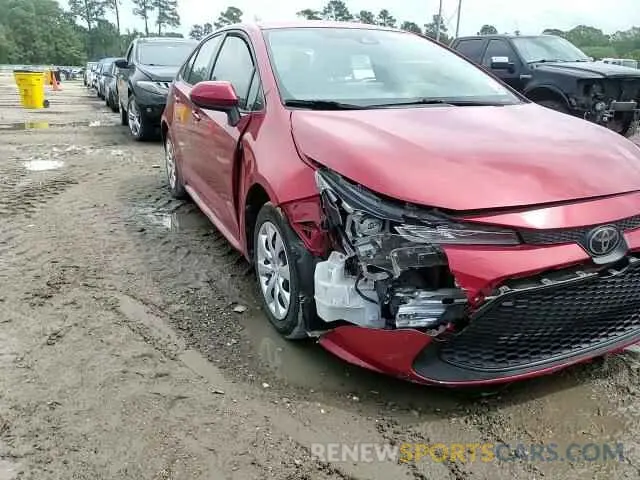 13 fotografías del automóvil dañado JTDEPRAE5LJ043022 TOYOTA COROLLA 2020