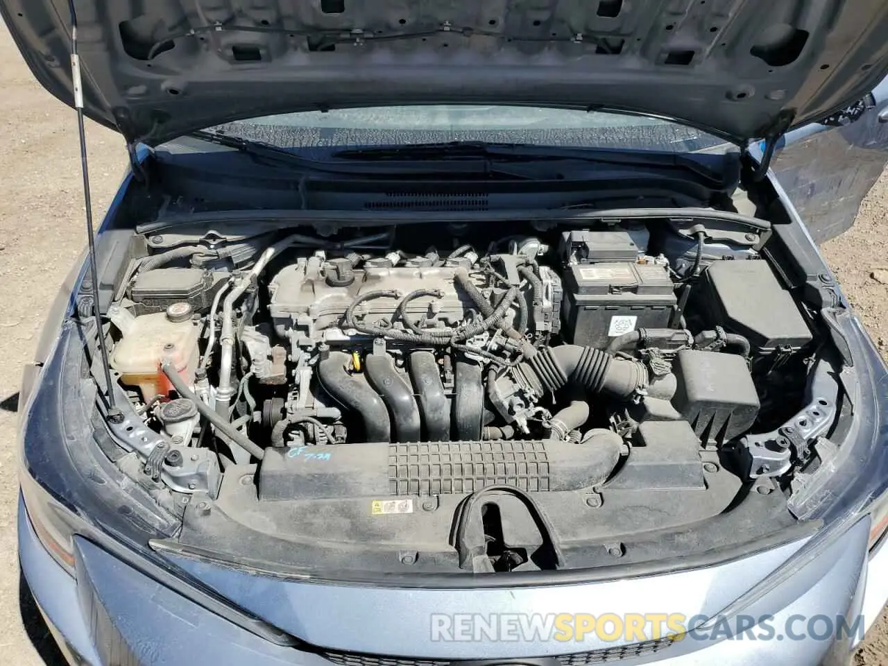 11 fotografías del automóvil dañado JTDEPRAE5LJ043361 TOYOTA COROLLA 2020