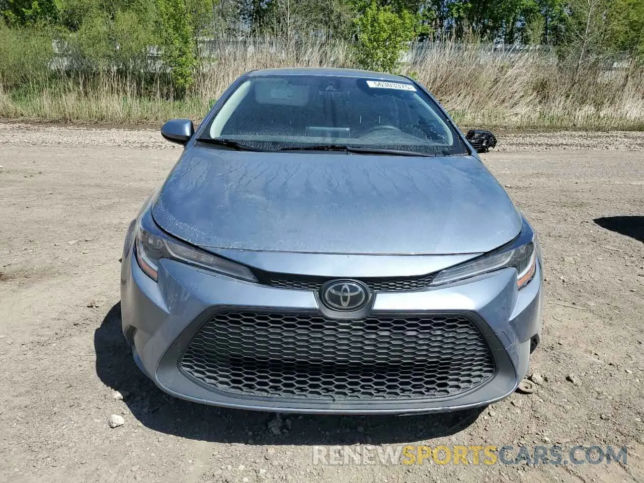 5 fotografías del automóvil dañado JTDEPRAE5LJ043361 TOYOTA COROLLA 2020