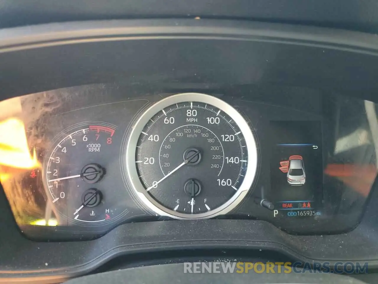 9 fotografías del automóvil dañado JTDEPRAE5LJ043361 TOYOTA COROLLA 2020