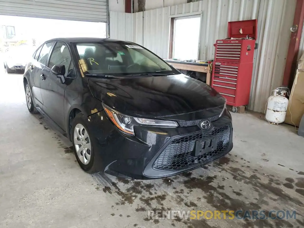 1 fotografías del automóvil dañado JTDEPRAE5LJ043831 TOYOTA COROLLA 2020
