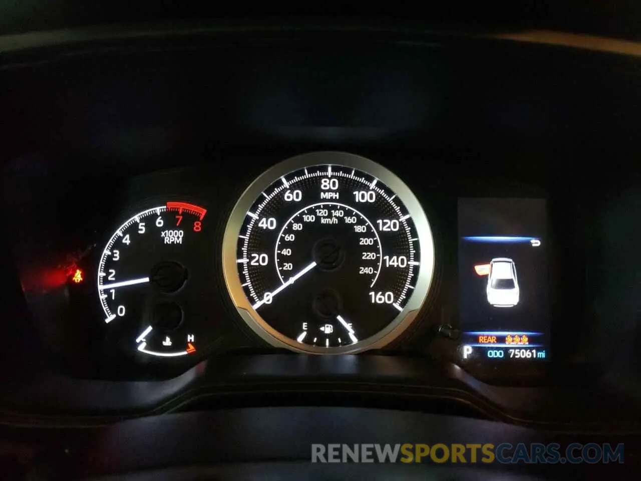 8 fotografías del automóvil dañado JTDEPRAE5LJ043831 TOYOTA COROLLA 2020