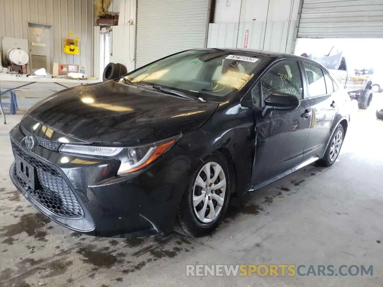 9 fotografías del automóvil dañado JTDEPRAE5LJ043831 TOYOTA COROLLA 2020
