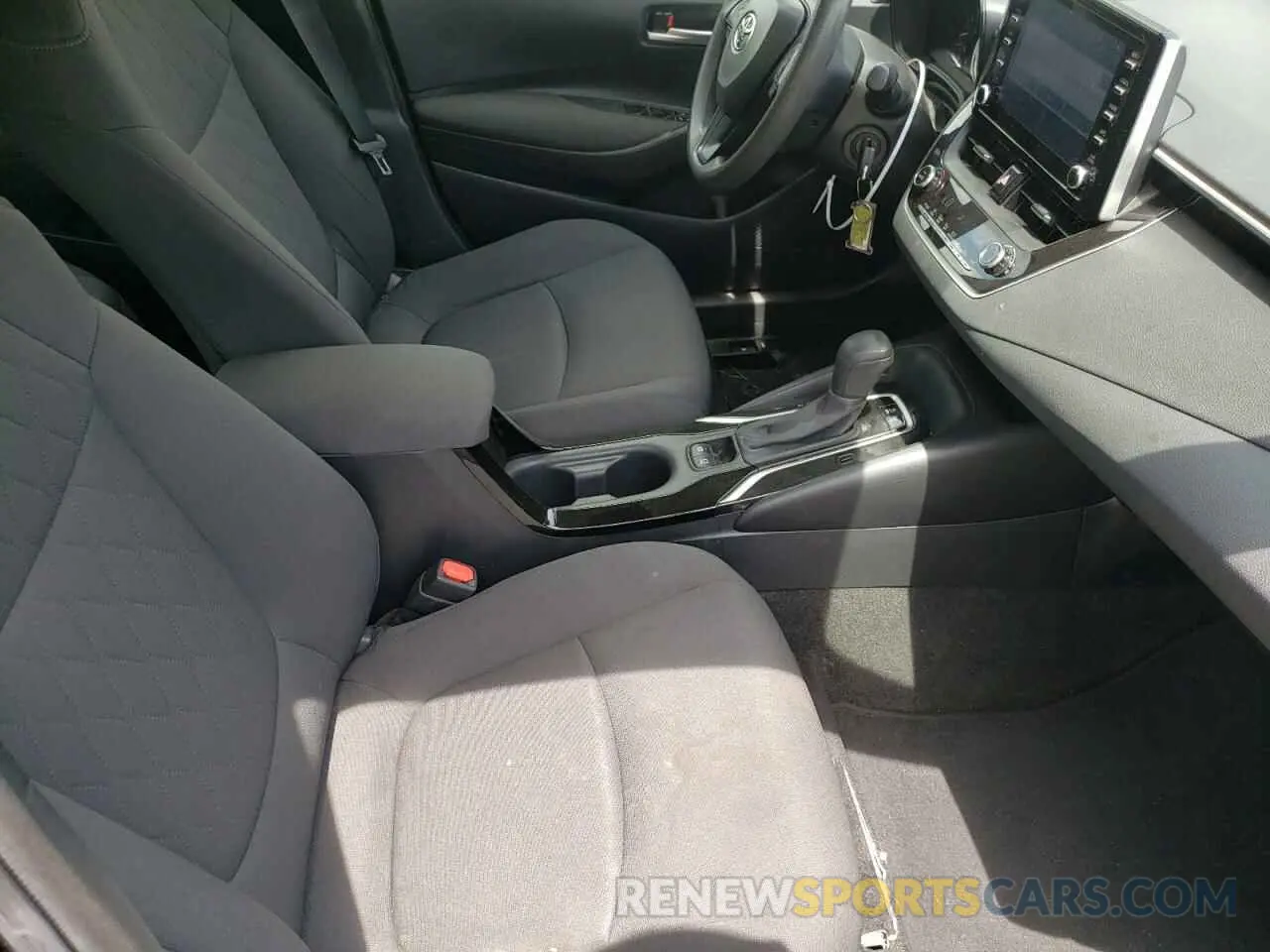 5 fotografías del automóvil dañado JTDEPRAE5LJ044073 TOYOTA COROLLA 2020
