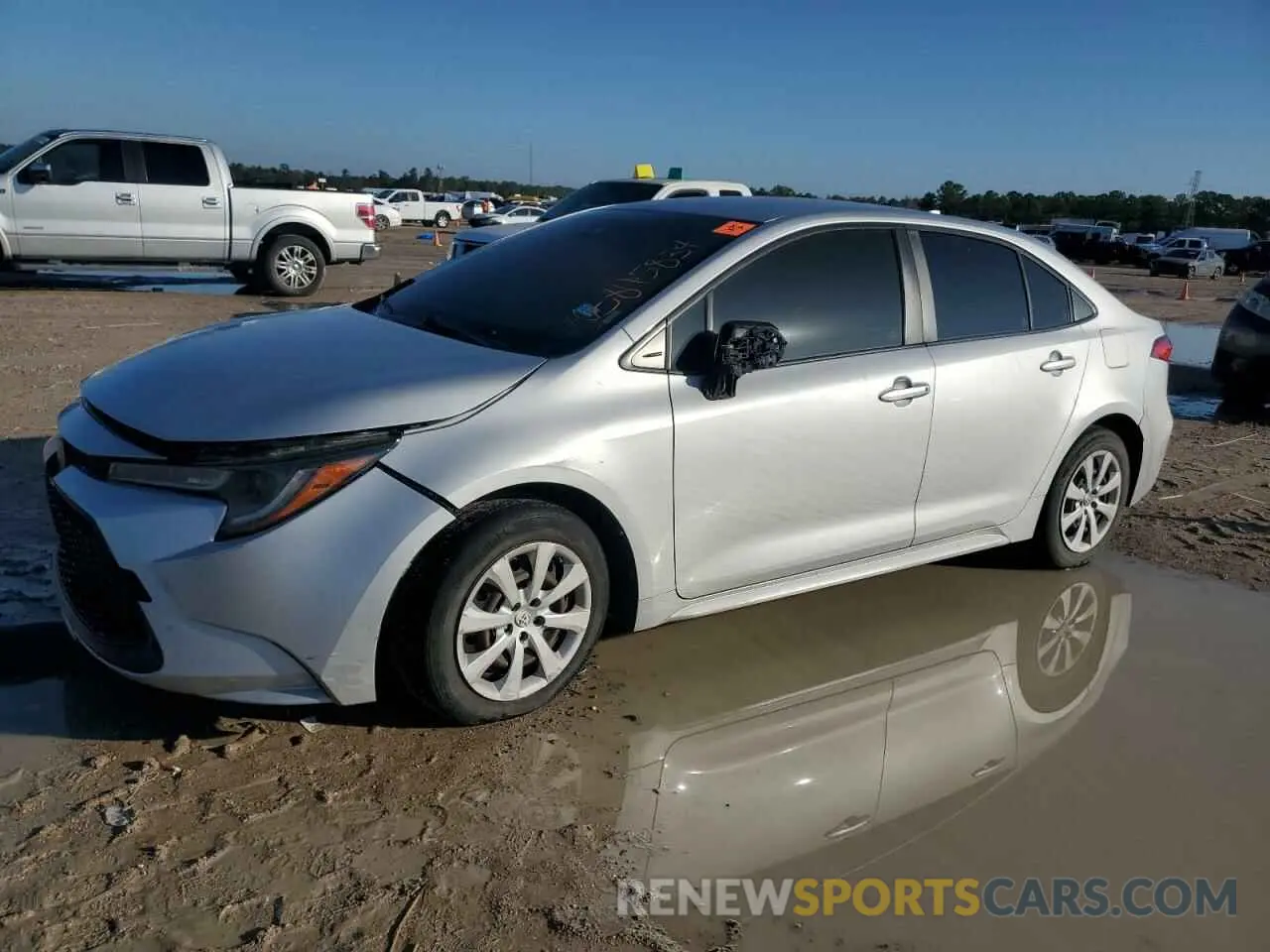 1 fotografías del automóvil dañado JTDEPRAE5LJ044851 TOYOTA COROLLA 2020
