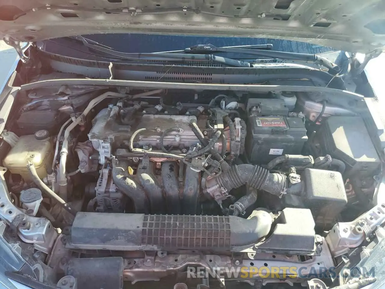 11 fotografías del automóvil dañado JTDEPRAE5LJ044851 TOYOTA COROLLA 2020