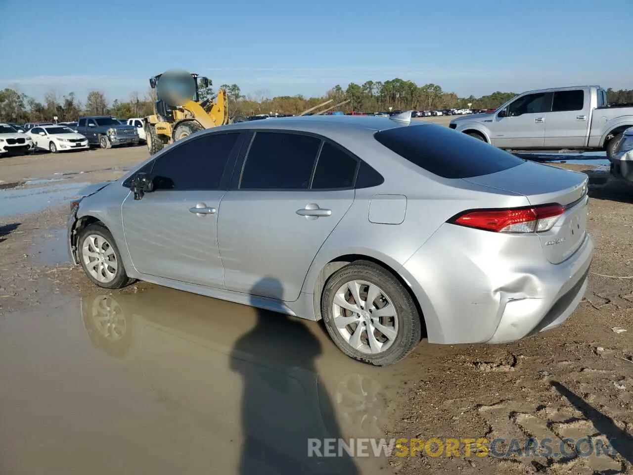 2 fotografías del automóvil dañado JTDEPRAE5LJ044851 TOYOTA COROLLA 2020