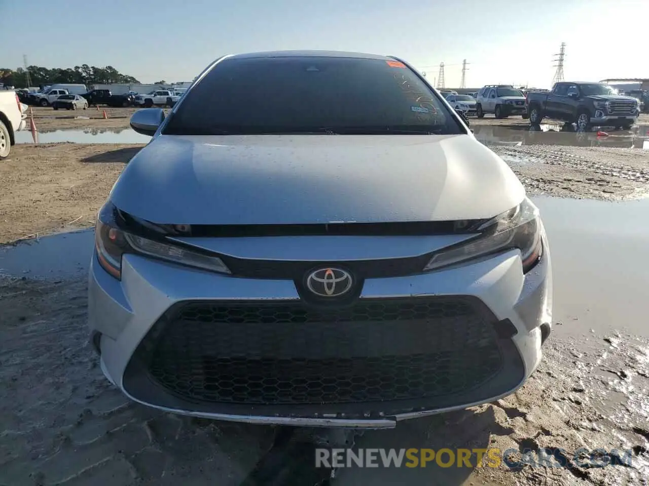 5 fotografías del automóvil dañado JTDEPRAE5LJ044851 TOYOTA COROLLA 2020