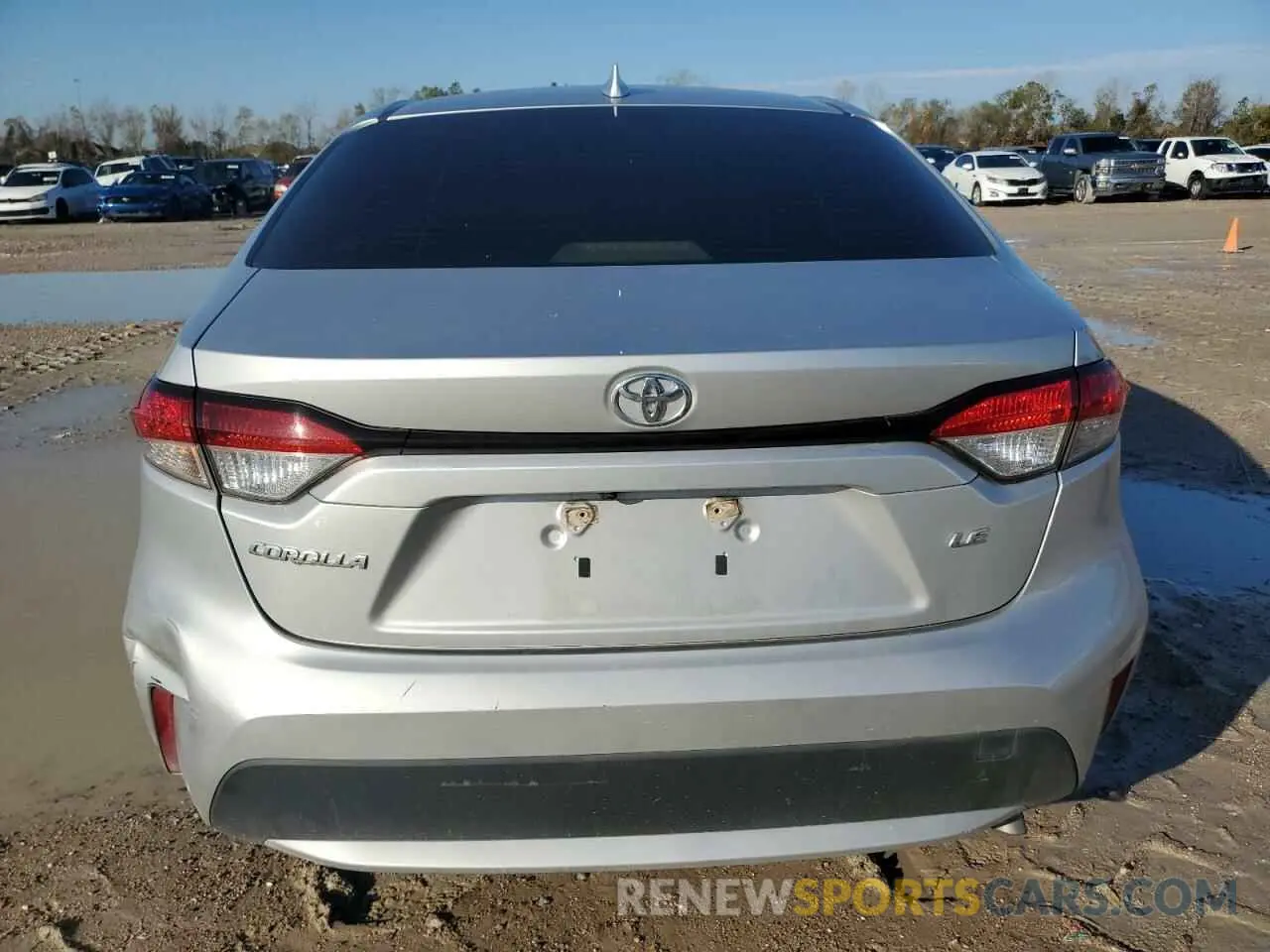6 fotografías del automóvil dañado JTDEPRAE5LJ044851 TOYOTA COROLLA 2020