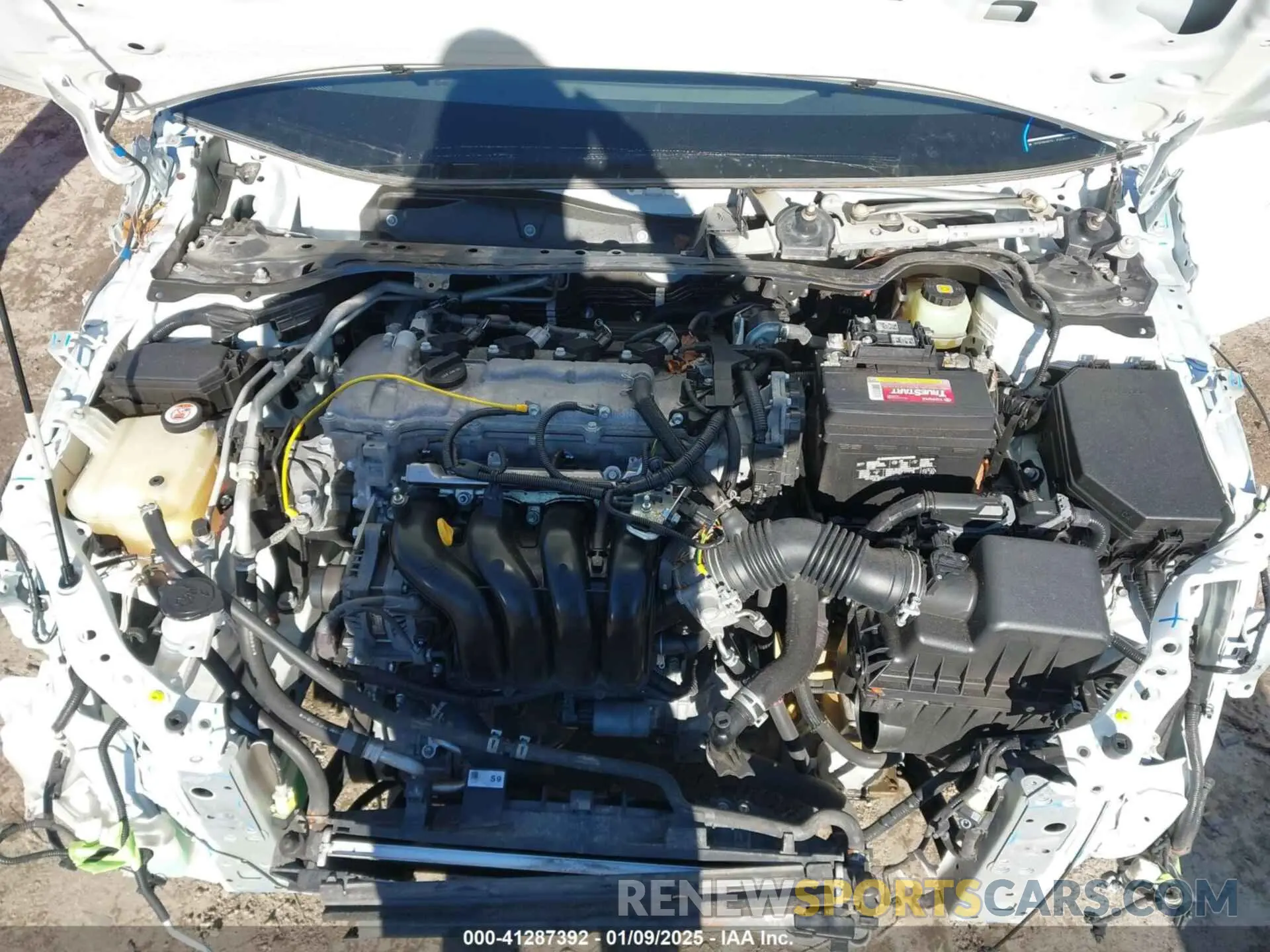 10 fotografías del automóvil dañado JTDEPRAE5LJ044946 TOYOTA COROLLA 2020