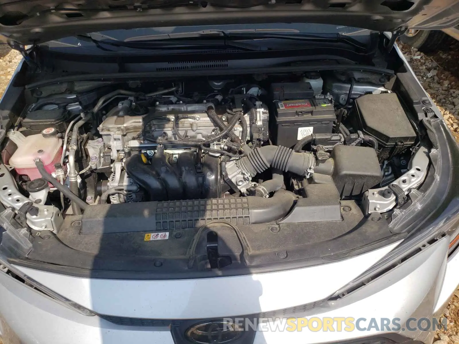 7 fotografías del automóvil dañado JTDEPRAE5LJ047443 TOYOTA COROLLA 2020