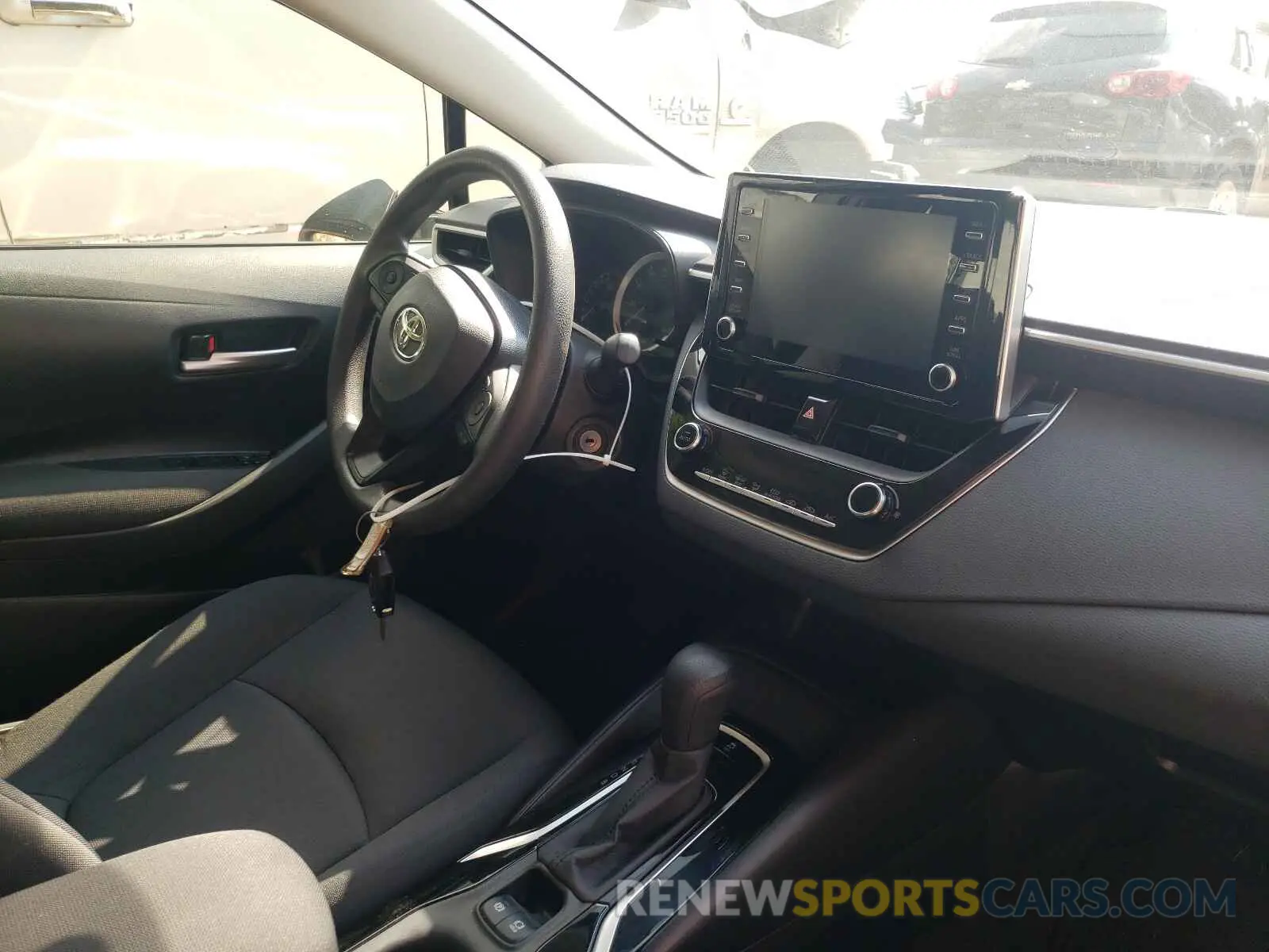 9 fotografías del automóvil dañado JTDEPRAE5LJ047443 TOYOTA COROLLA 2020
