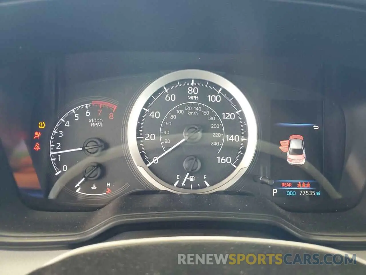 9 fotografías del automóvil dañado JTDEPRAE5LJ047622 TOYOTA COROLLA 2020