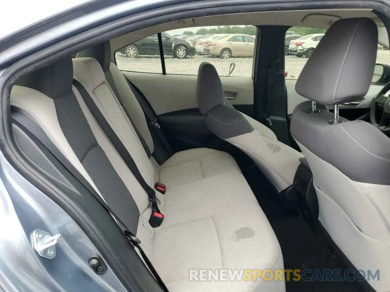 10 fotografías del automóvil dañado JTDEPRAE5LJ048530 TOYOTA COROLLA 2020