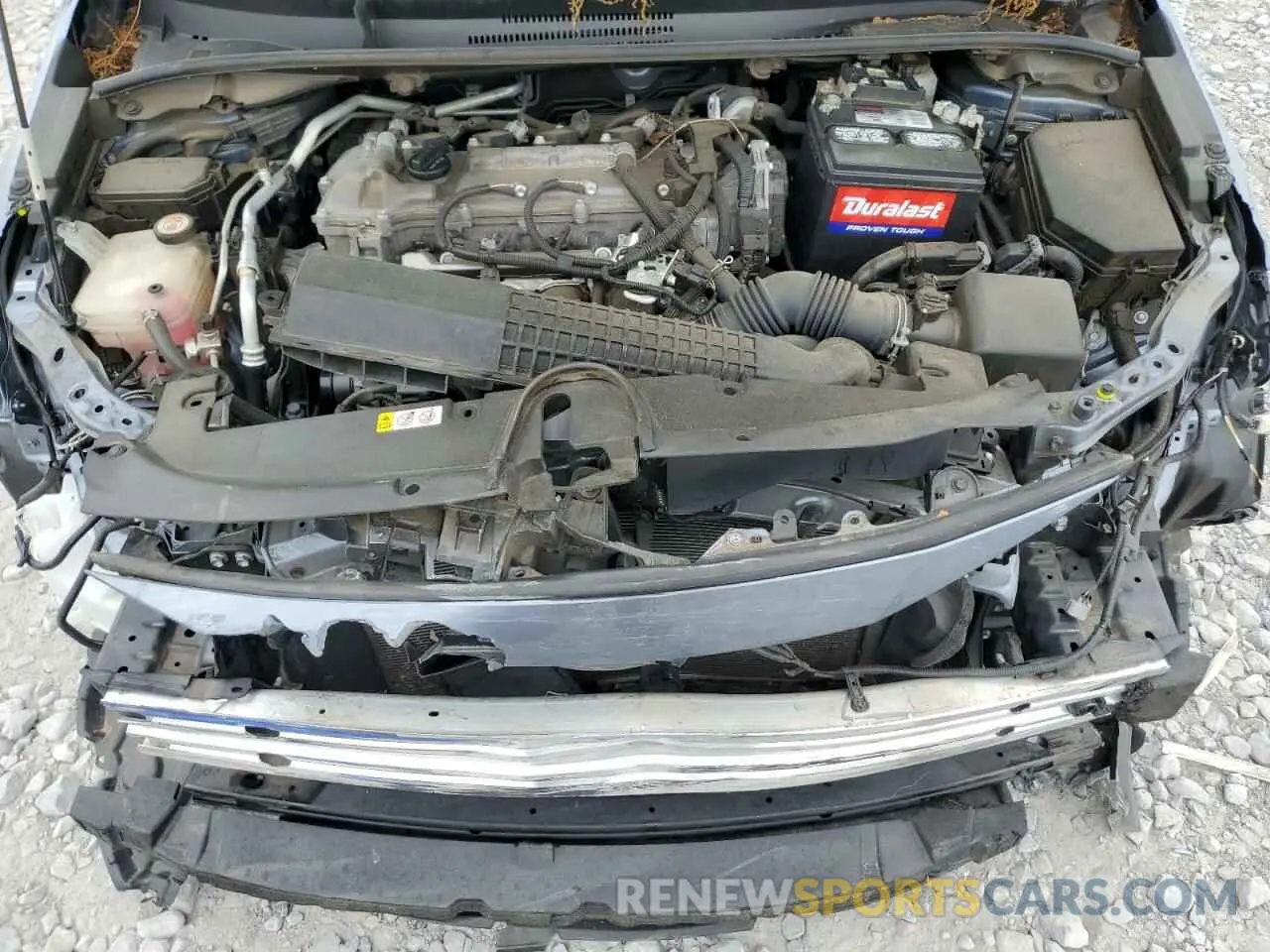 11 fotografías del automóvil dañado JTDEPRAE5LJ048530 TOYOTA COROLLA 2020