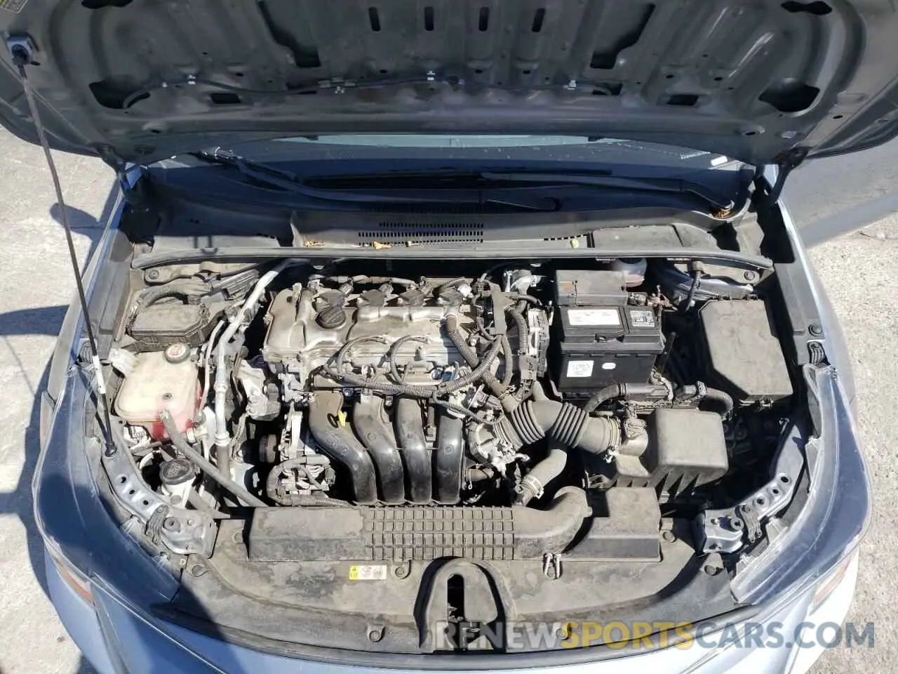 7 fotografías del automóvil dañado JTDEPRAE5LJ051704 TOYOTA COROLLA 2020