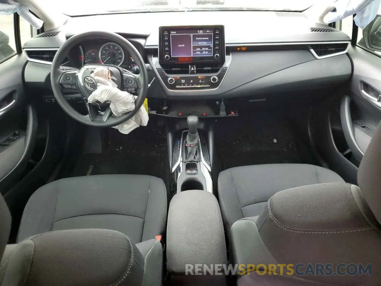 8 fotografías del automóvil dañado JTDEPRAE5LJ054828 TOYOTA COROLLA 2020