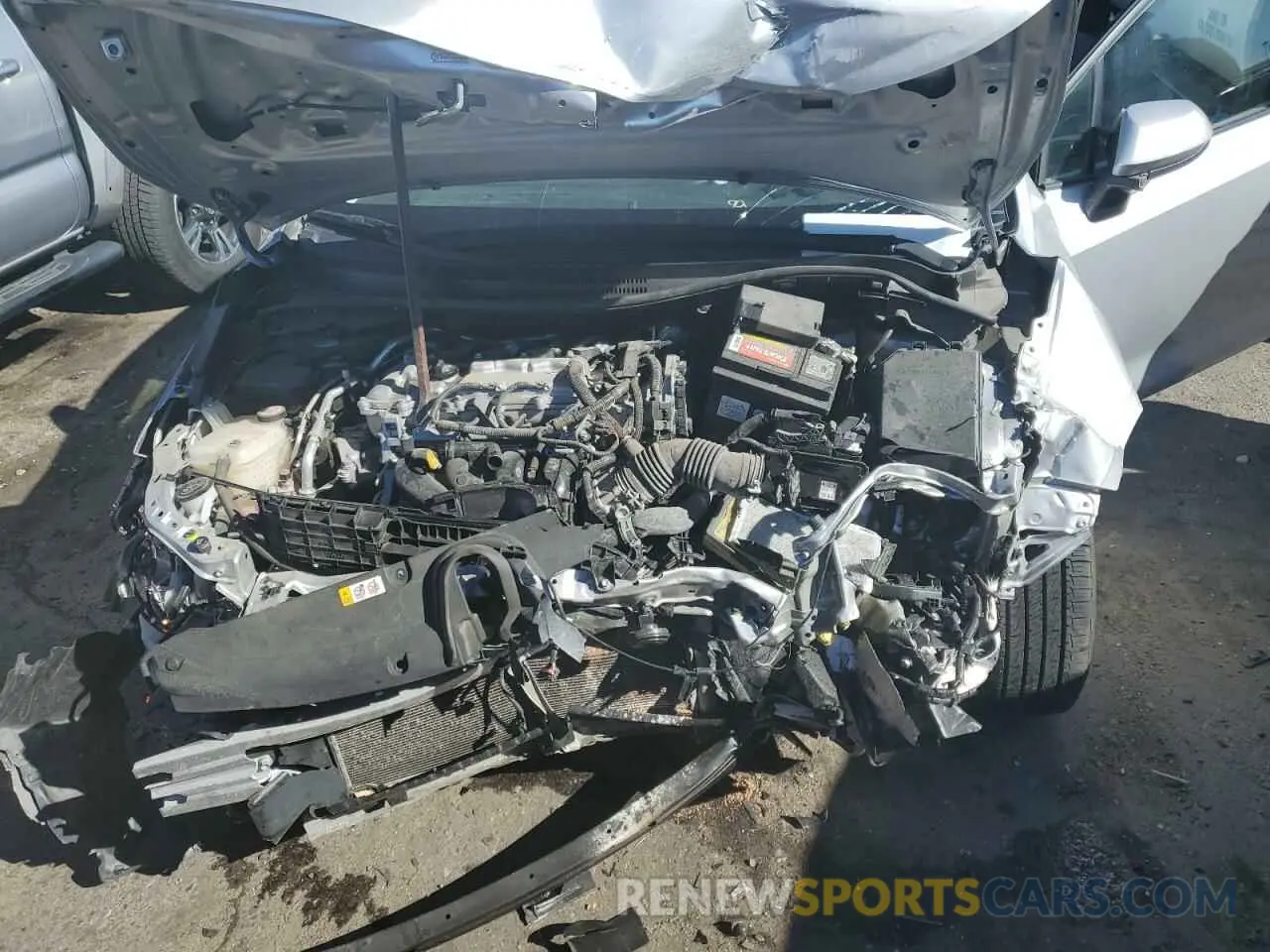 11 fotografías del automóvil dañado JTDEPRAE5LJ059026 TOYOTA COROLLA 2020