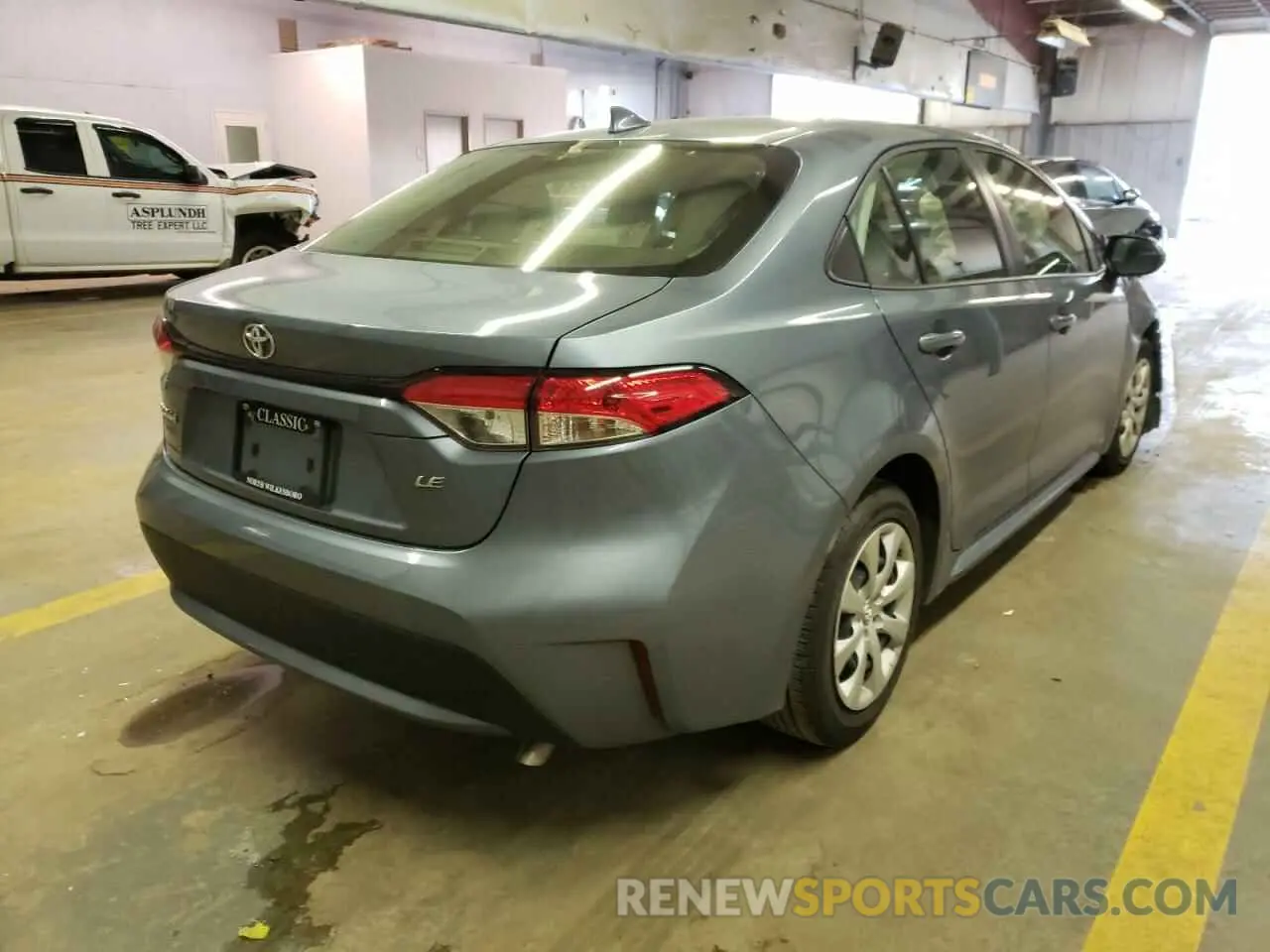 4 fotografías del automóvil dañado JTDEPRAE5LJ059110 TOYOTA COROLLA 2020