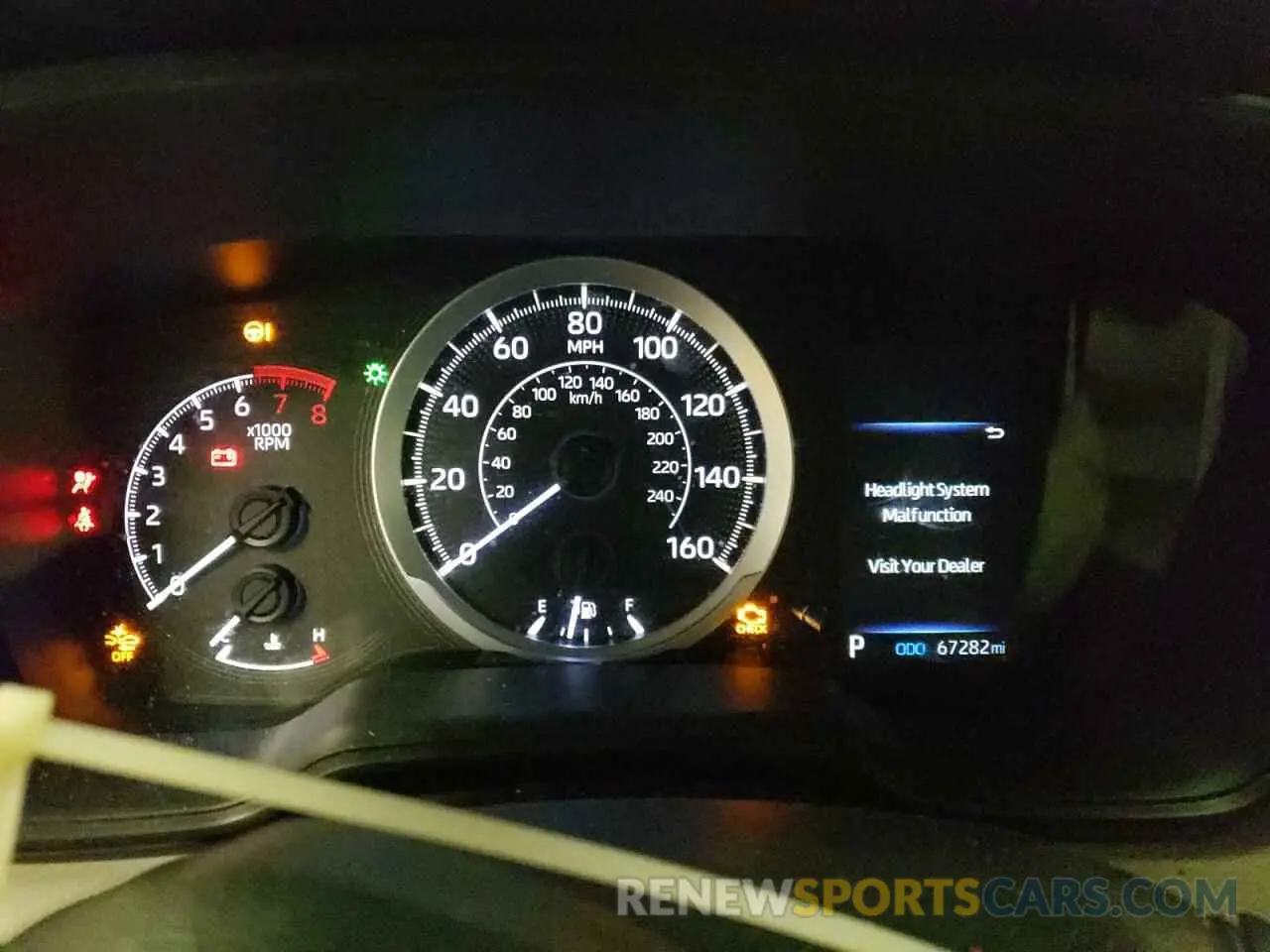 8 fotografías del automóvil dañado JTDEPRAE5LJ059110 TOYOTA COROLLA 2020
