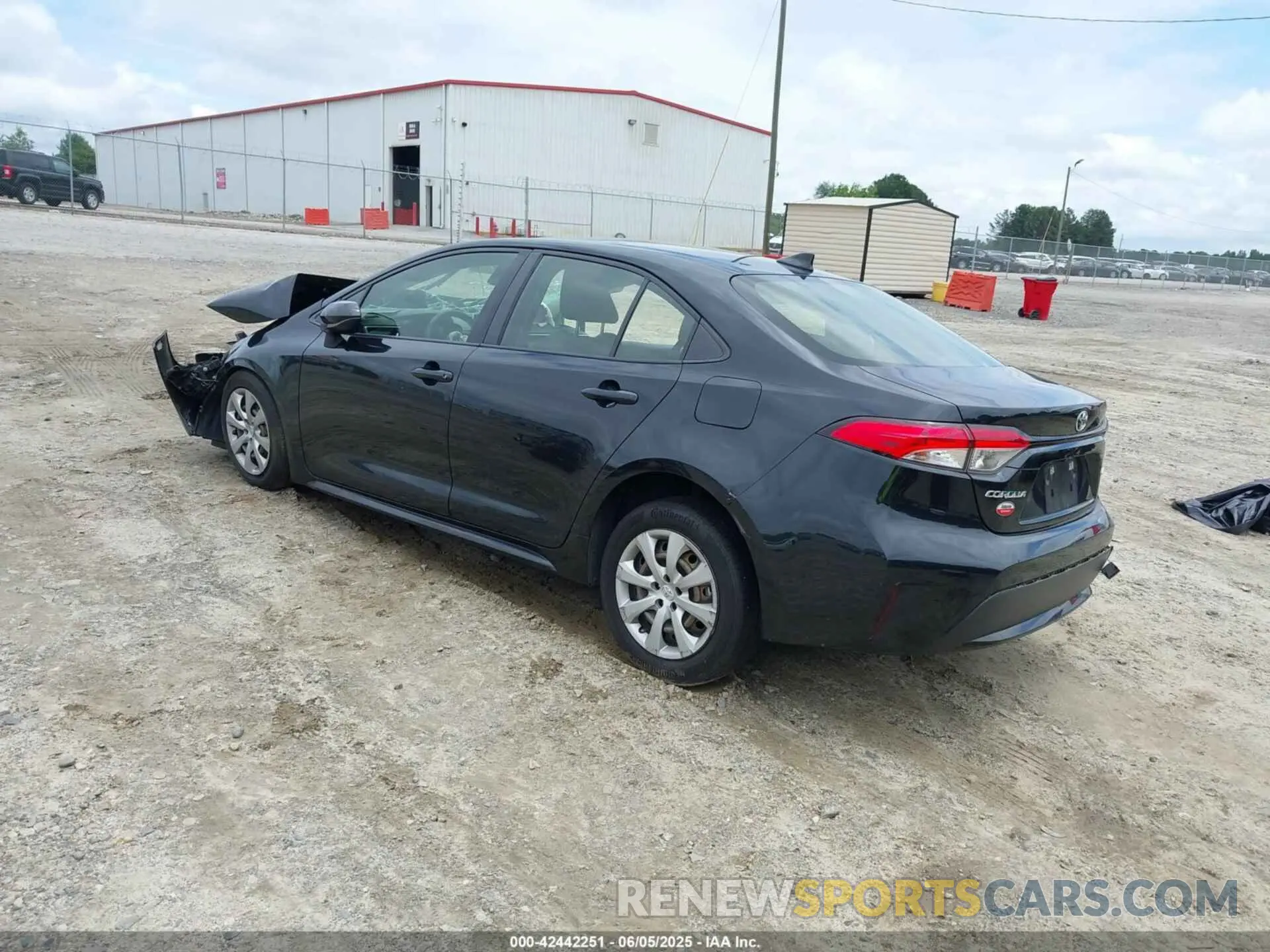 3 fotografías del automóvil dañado JTDEPRAE5LJ059267 TOYOTA COROLLA 2020