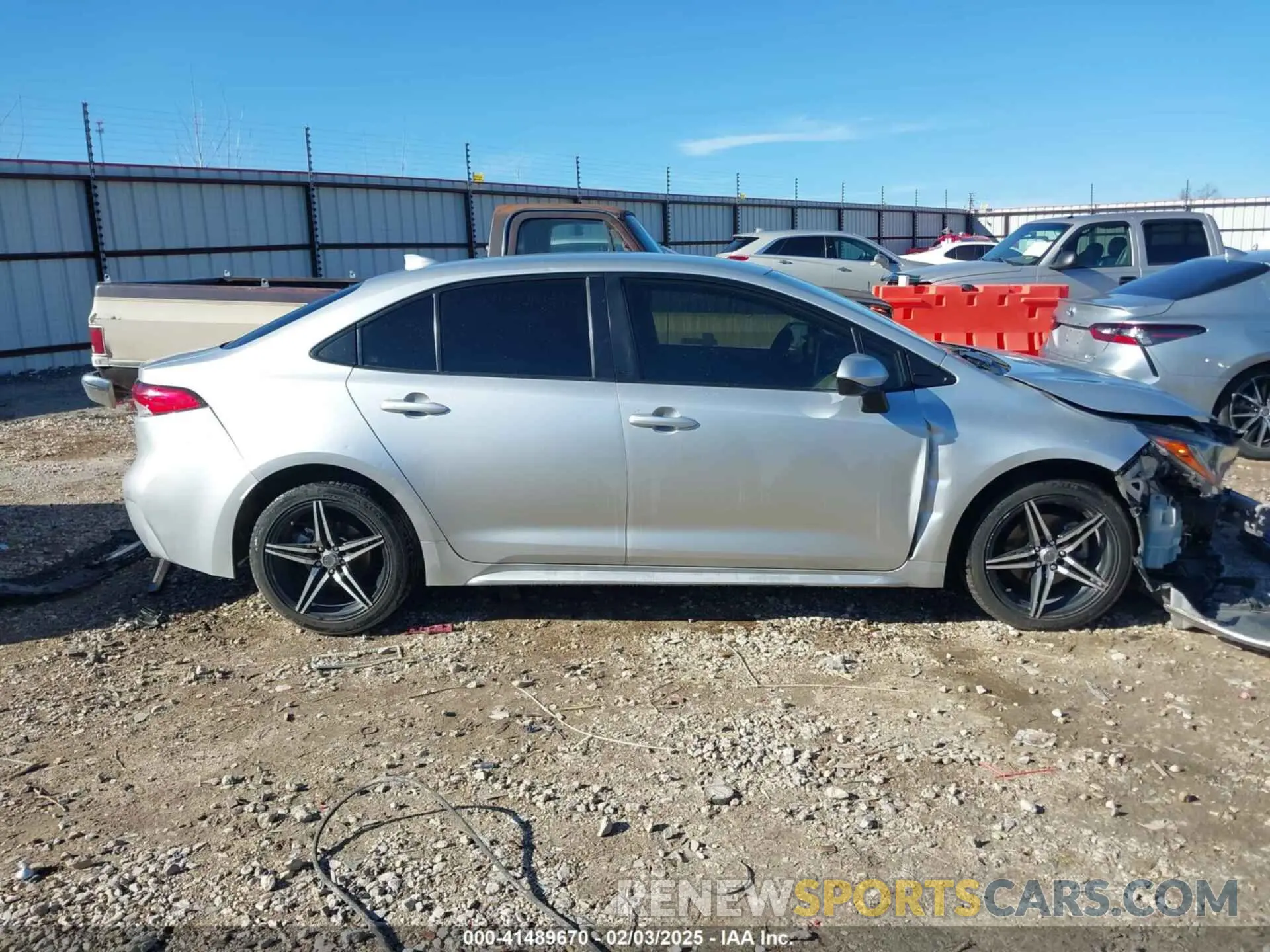 14 fotografías del automóvil dañado JTDEPRAE5LJ059544 TOYOTA COROLLA 2020