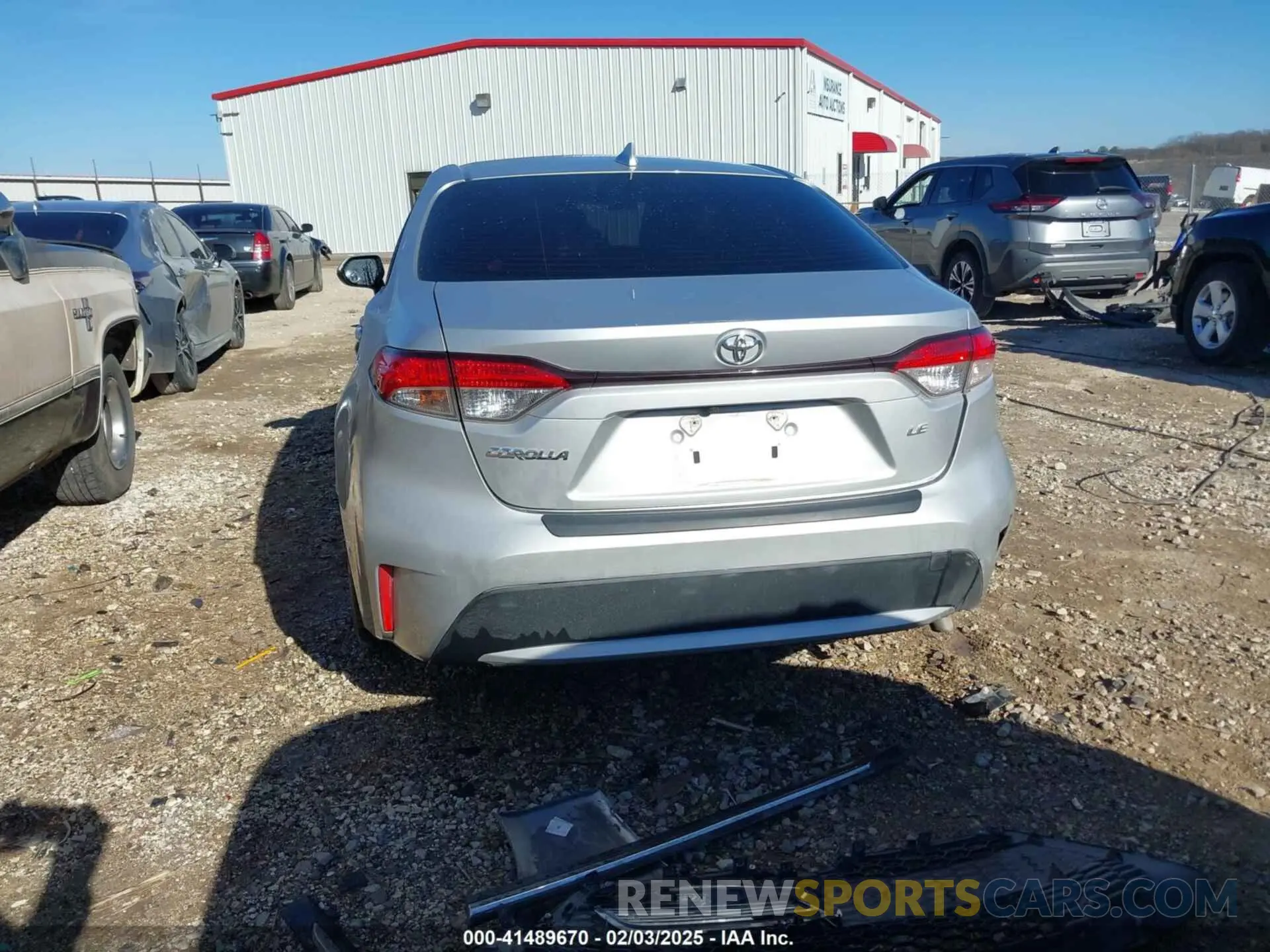 17 fotografías del automóvil dañado JTDEPRAE5LJ059544 TOYOTA COROLLA 2020