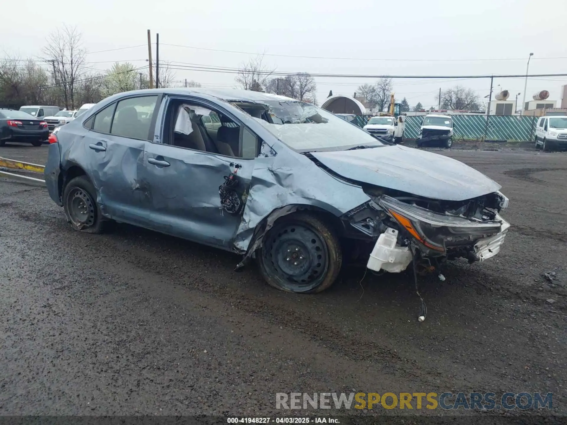 1 fotografías del automóvil dañado JTDEPRAE5LJ065960 TOYOTA COROLLA 2020