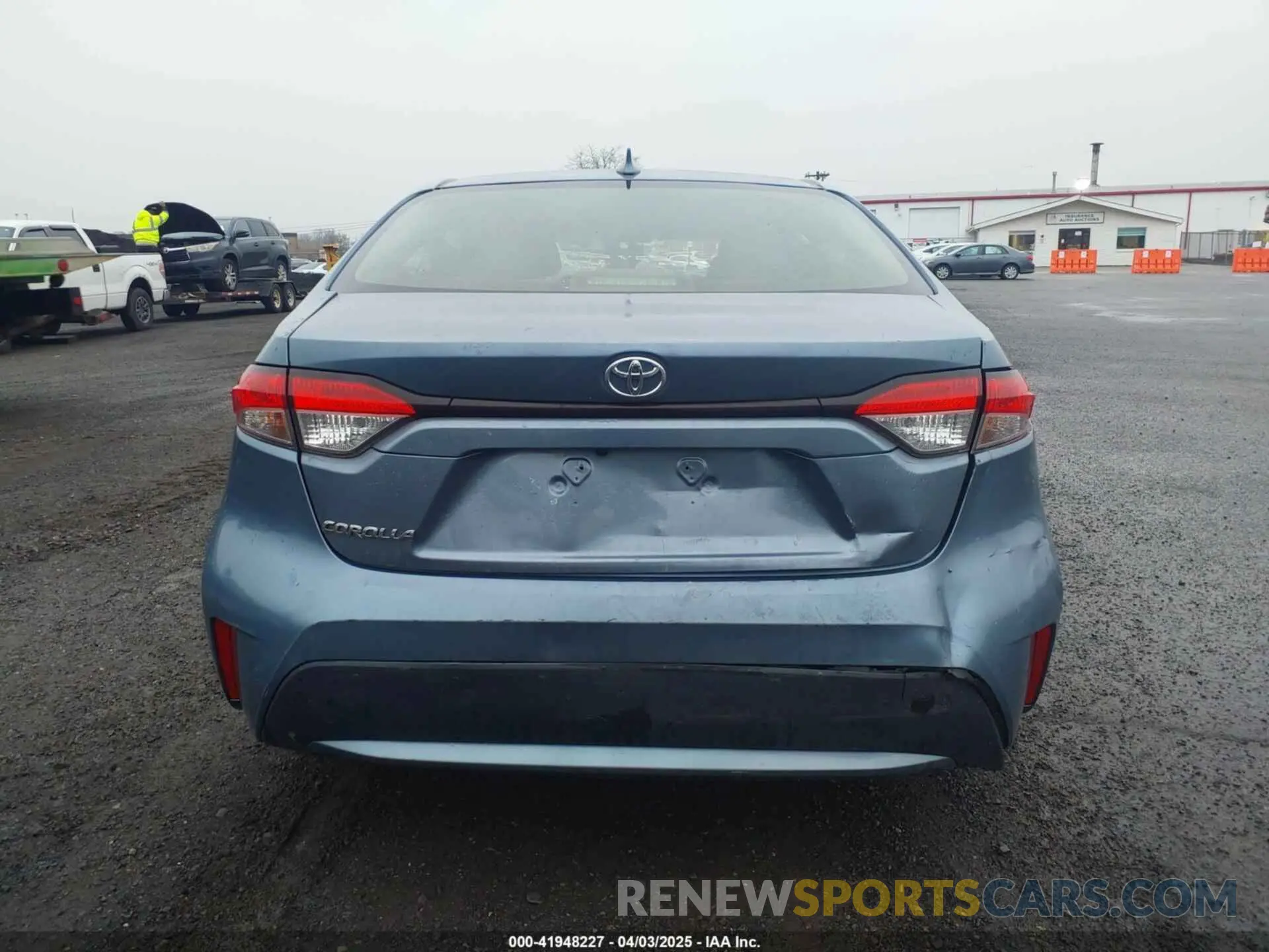15 fotografías del automóvil dañado JTDEPRAE5LJ065960 TOYOTA COROLLA 2020
