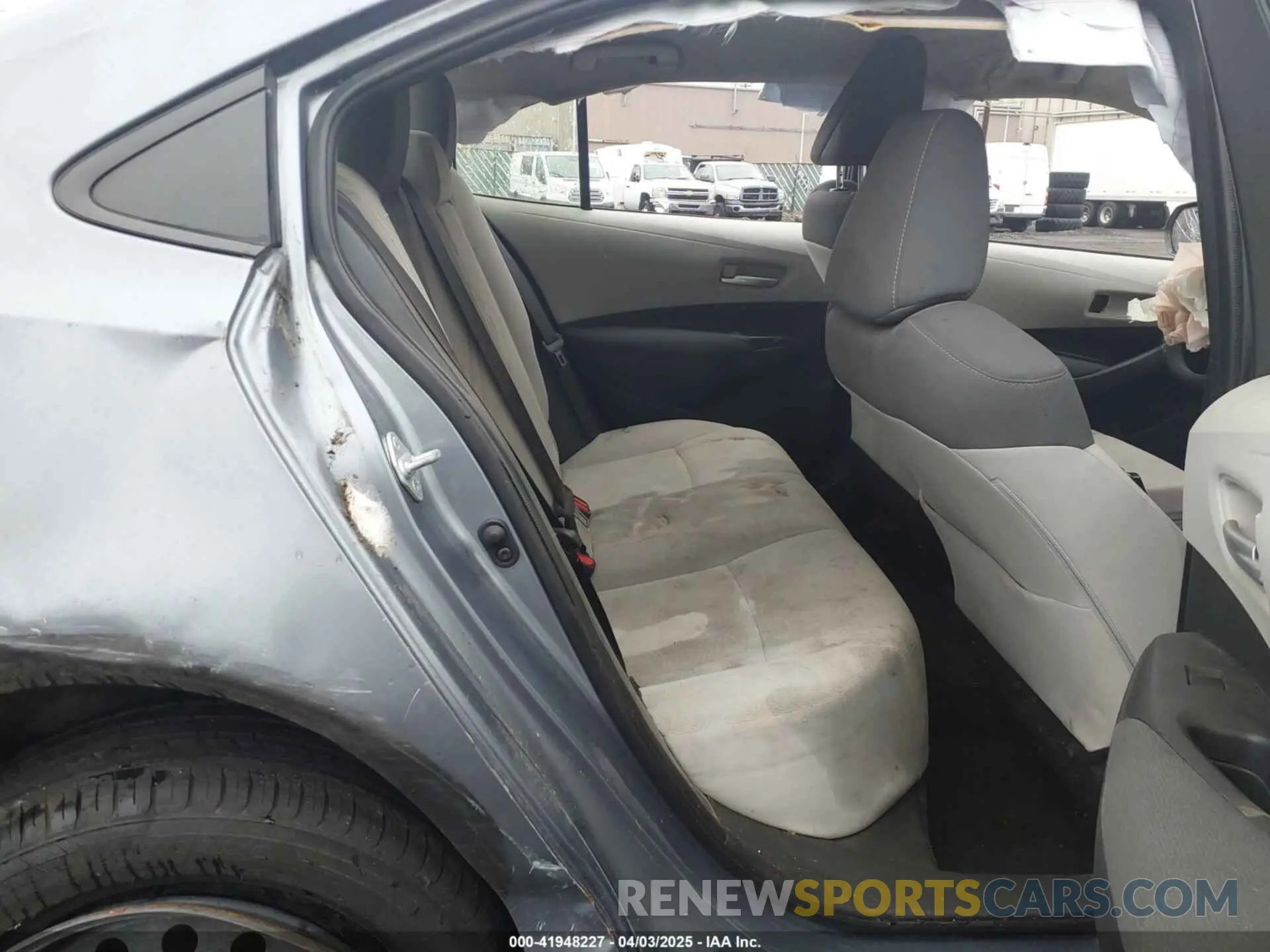 8 fotografías del automóvil dañado JTDEPRAE5LJ065960 TOYOTA COROLLA 2020