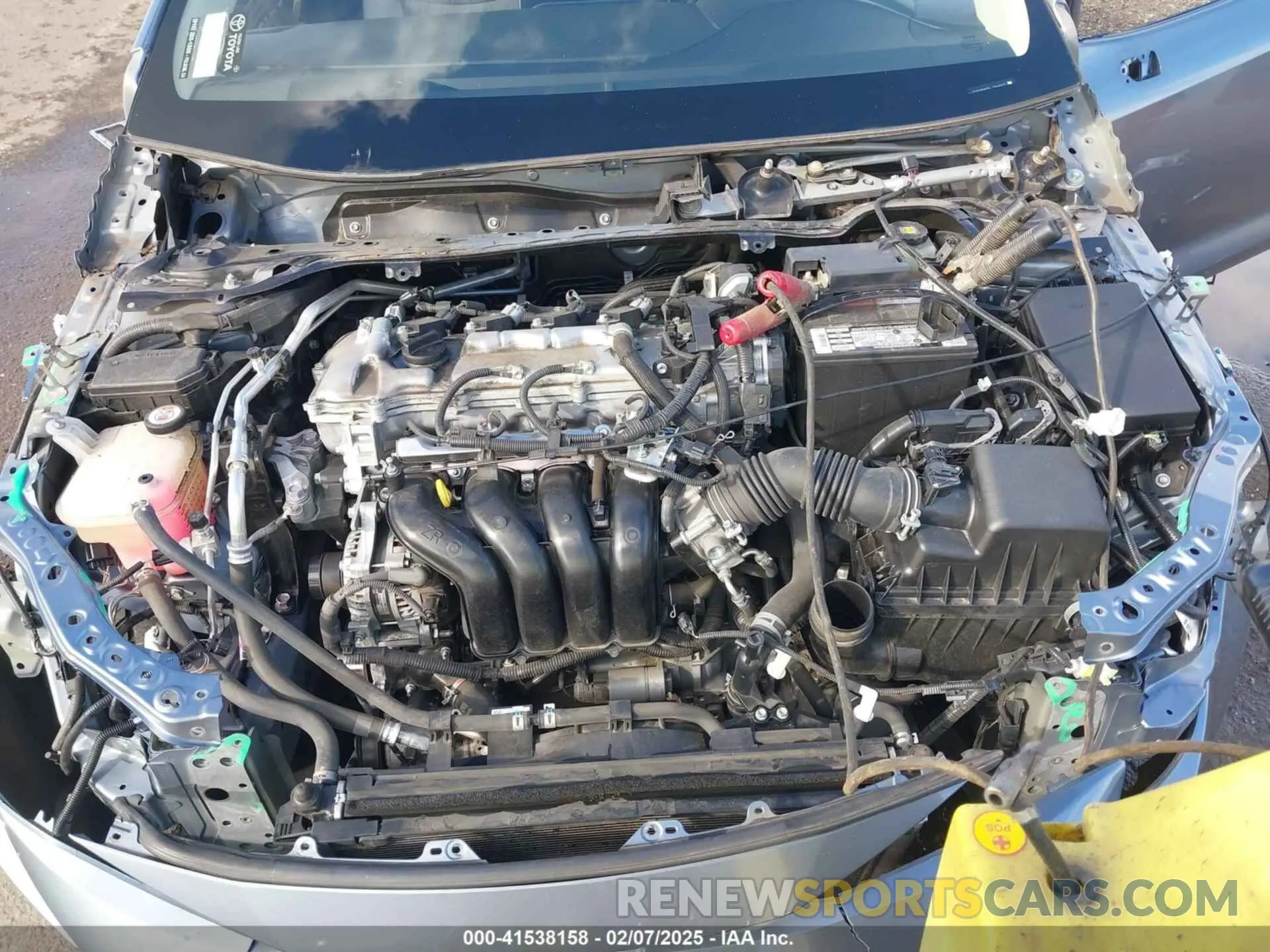 10 fotografías del automóvil dañado JTDEPRAE5LJ066915 TOYOTA COROLLA 2020