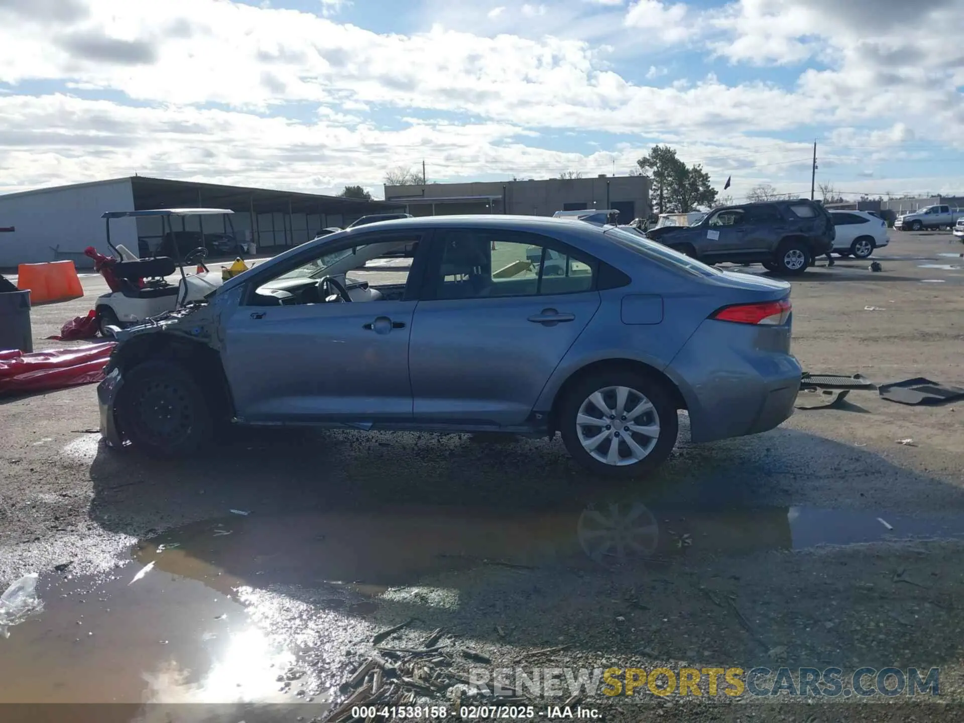15 fotografías del automóvil dañado JTDEPRAE5LJ066915 TOYOTA COROLLA 2020