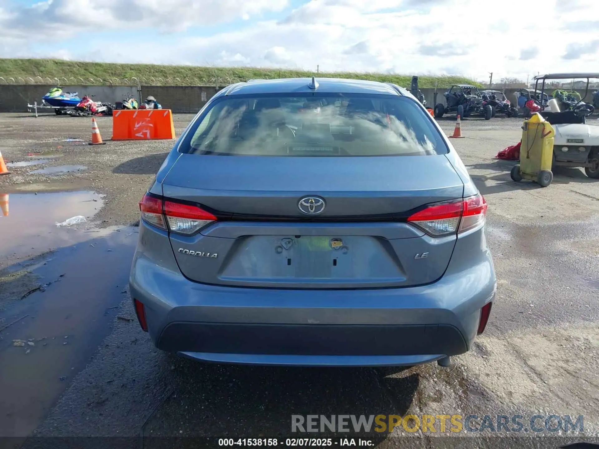 17 fotografías del automóvil dañado JTDEPRAE5LJ066915 TOYOTA COROLLA 2020