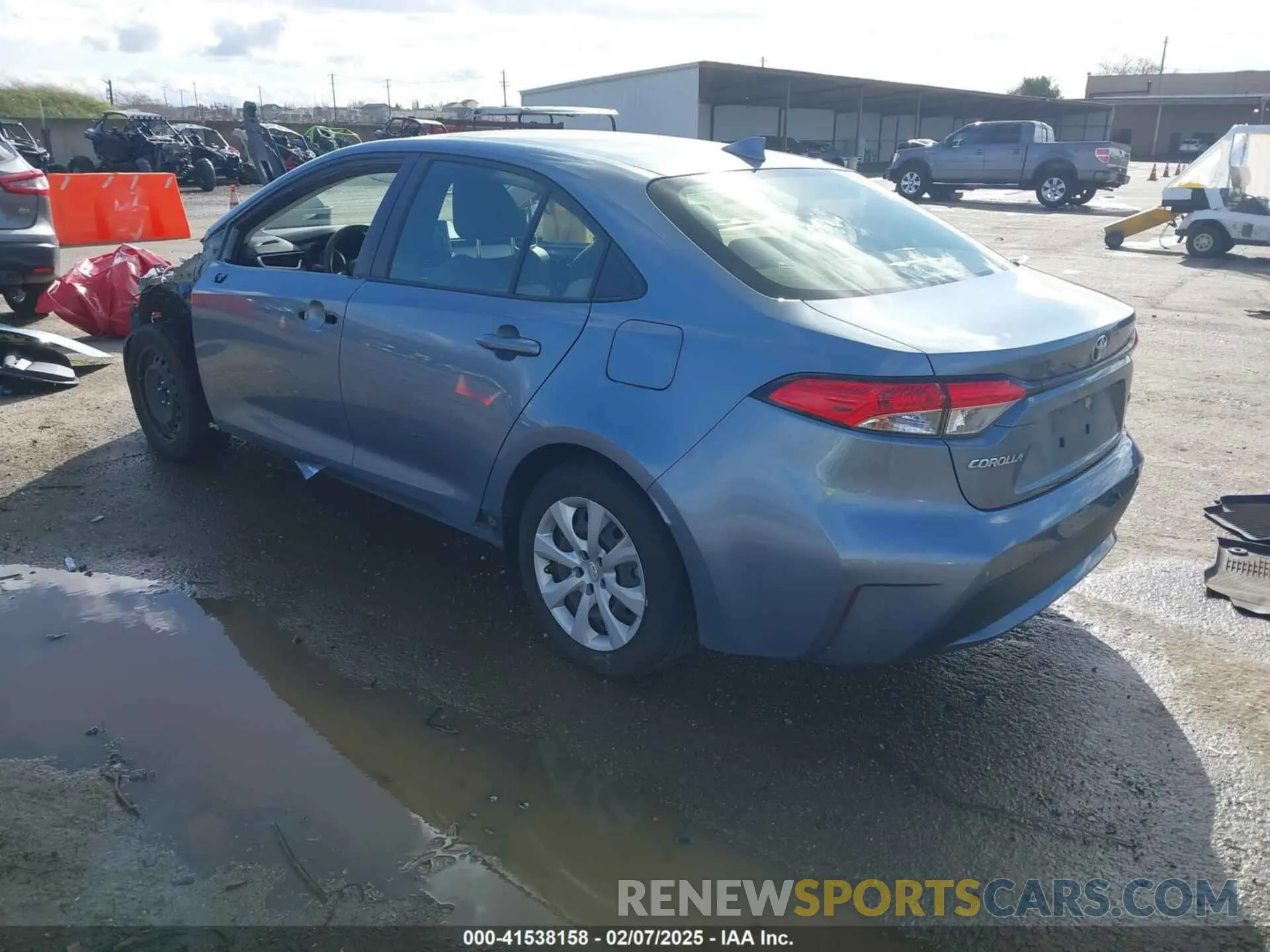 3 fotografías del automóvil dañado JTDEPRAE5LJ066915 TOYOTA COROLLA 2020