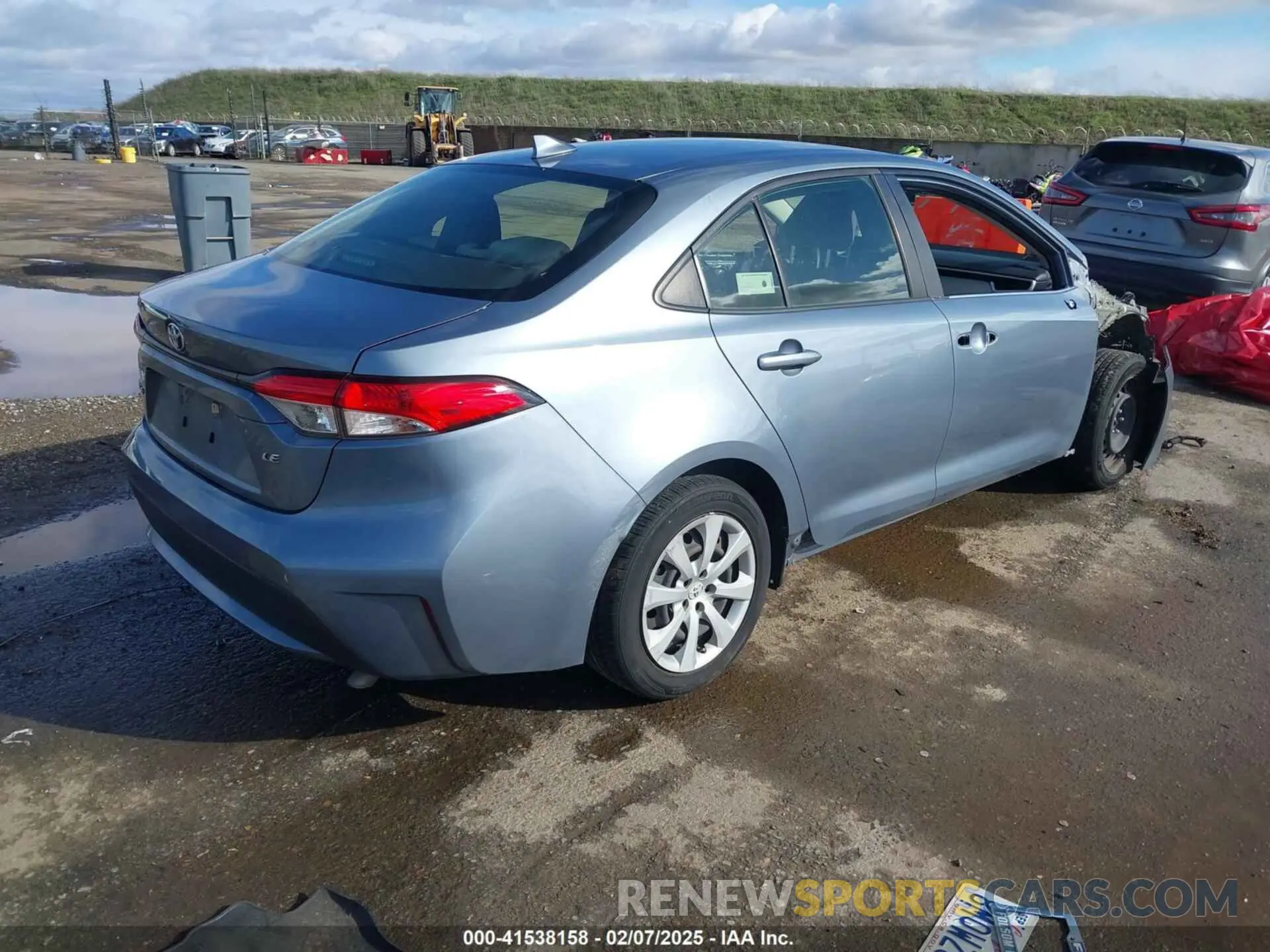 4 fotografías del automóvil dañado JTDEPRAE5LJ066915 TOYOTA COROLLA 2020