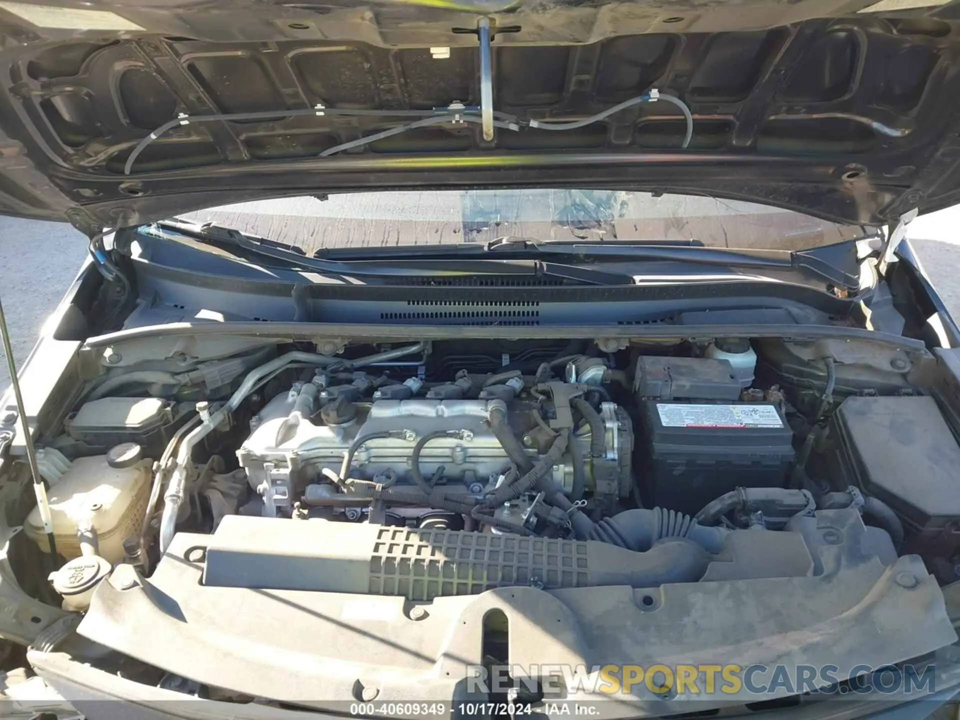10 fotografías del automóvil dañado JTDEPRAE5LJ070902 TOYOTA COROLLA 2020