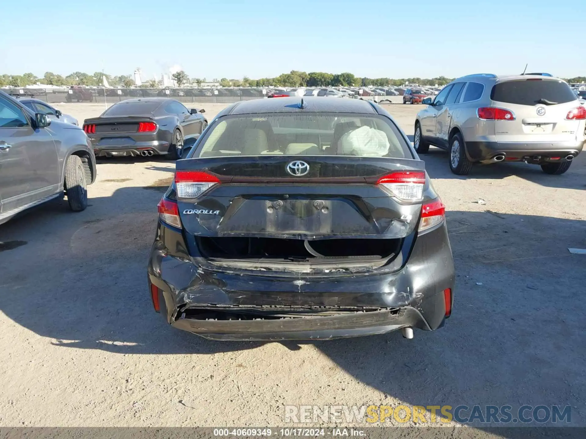 16 fotografías del automóvil dañado JTDEPRAE5LJ070902 TOYOTA COROLLA 2020