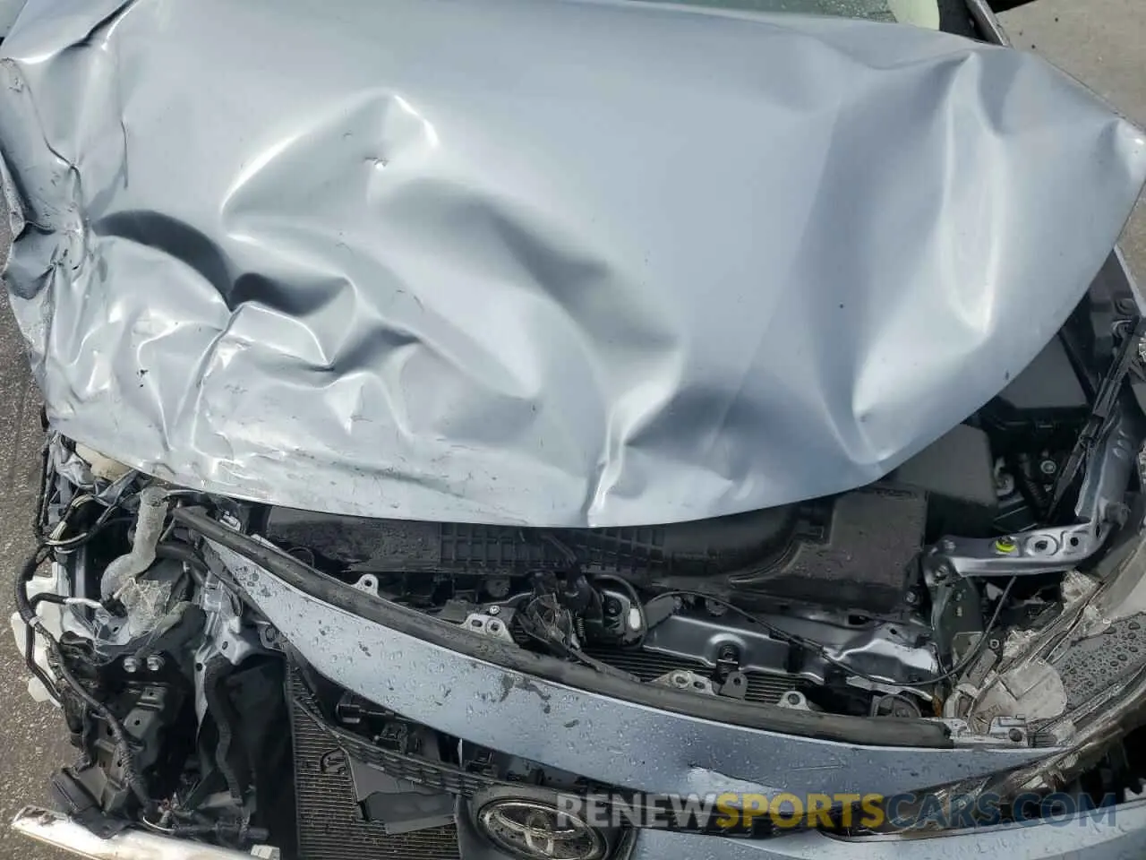 11 fotografías del automóvil dañado JTDEPRAE5LJ072701 TOYOTA COROLLA 2020