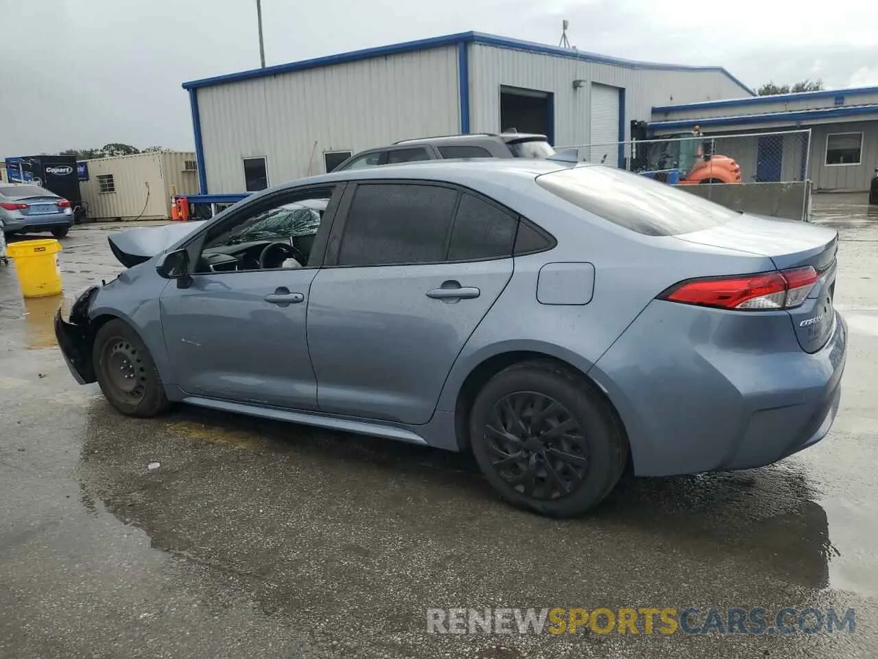 2 fotografías del automóvil dañado JTDEPRAE5LJ072701 TOYOTA COROLLA 2020
