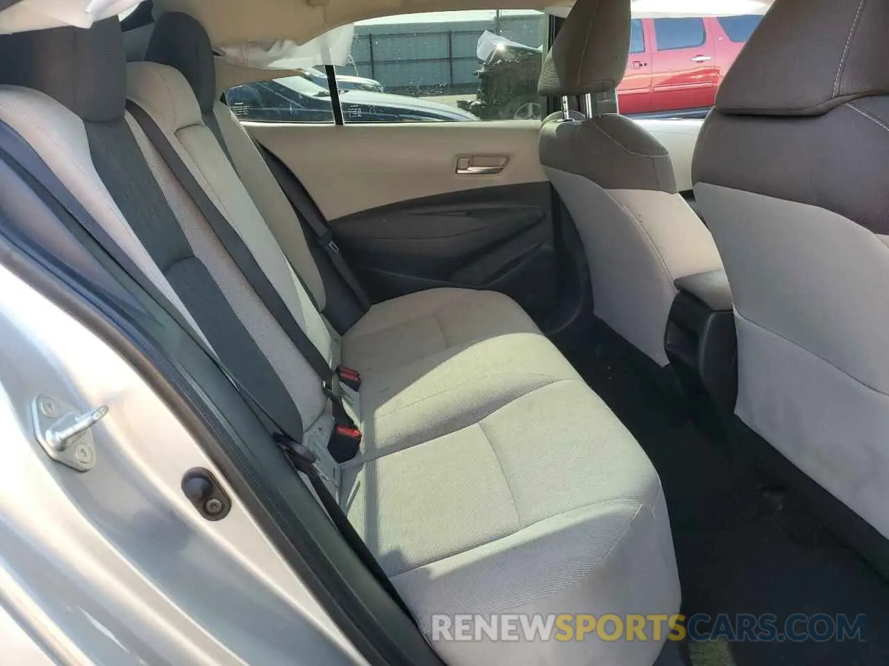 10 fotografías del automóvil dañado JTDEPRAE5LJ079213 TOYOTA COROLLA 2020