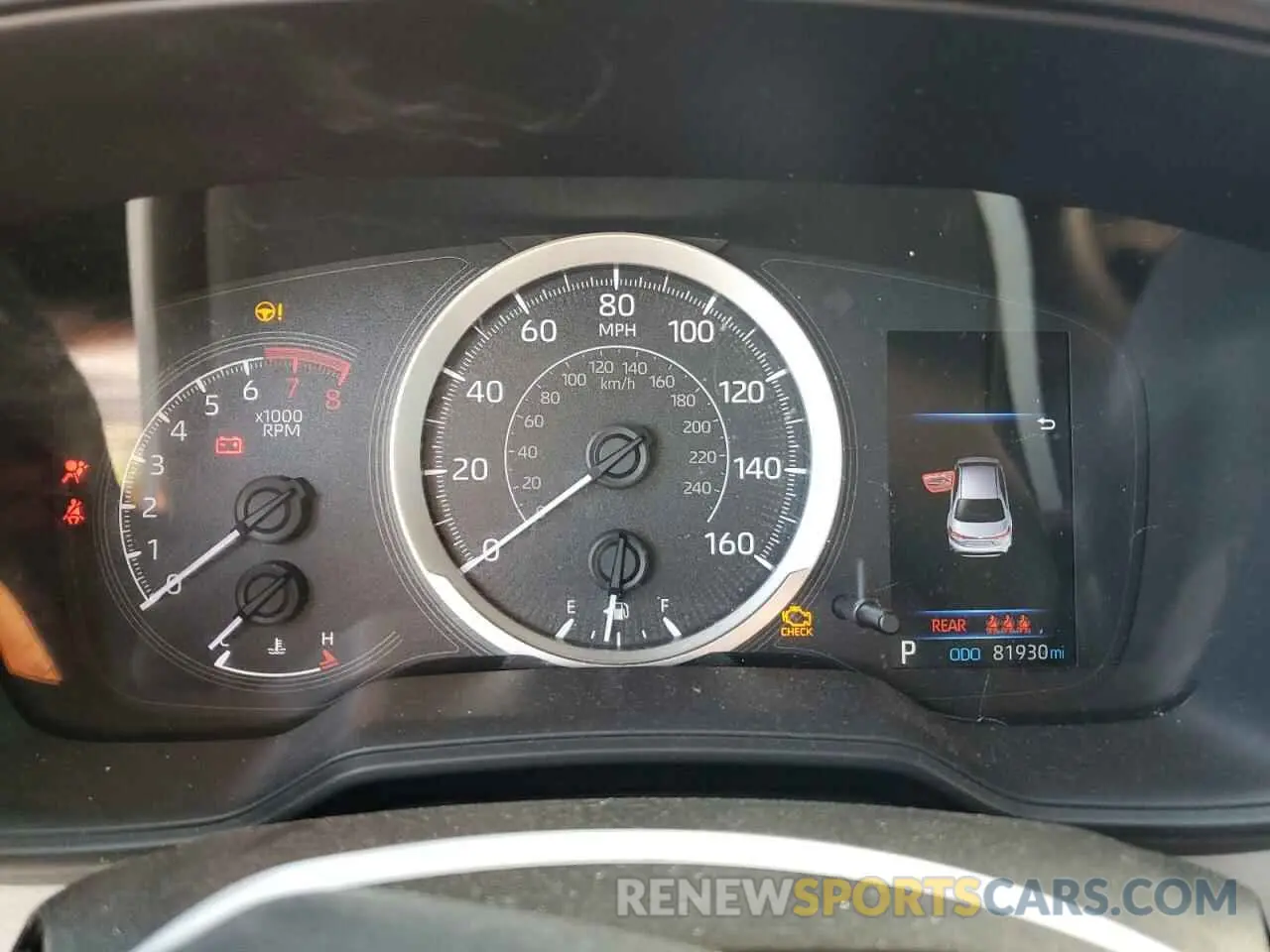 9 fotografías del automóvil dañado JTDEPRAE5LJ079213 TOYOTA COROLLA 2020
