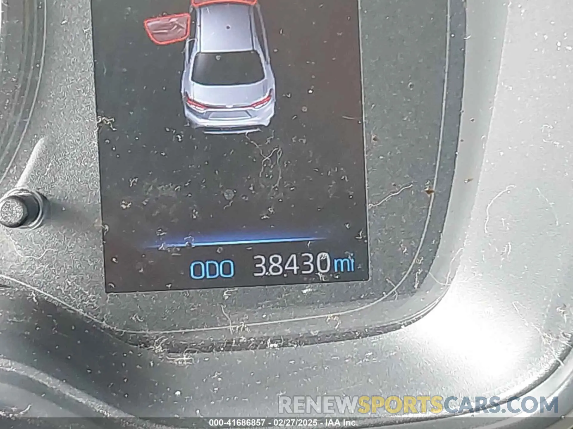15 fotografías del automóvil dañado JTDEPRAE5LJ081706 TOYOTA COROLLA 2020