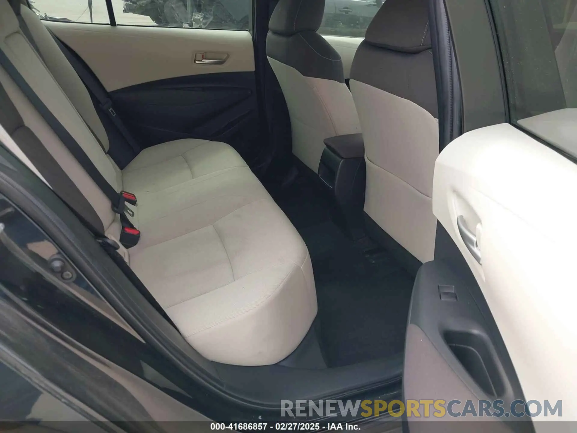 8 fotografías del automóvil dañado JTDEPRAE5LJ081706 TOYOTA COROLLA 2020
