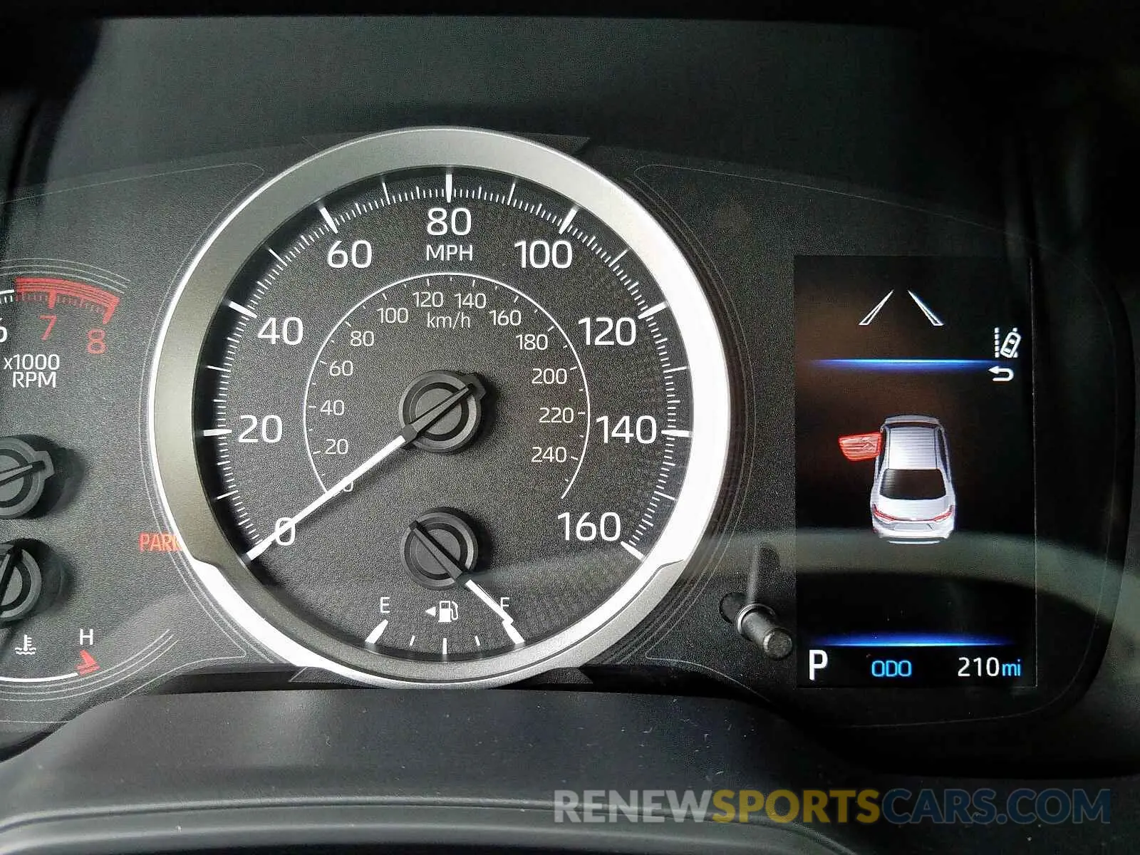 8 fotografías del automóvil dañado JTDEPRAE5LJ086775 TOYOTA COROLLA 2020
