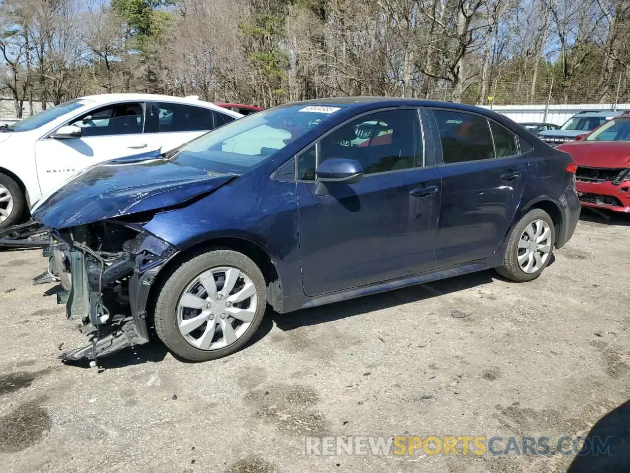 1 fotografías del automóvil dañado JTDEPRAE5LJ087070 TOYOTA COROLLA 2020
