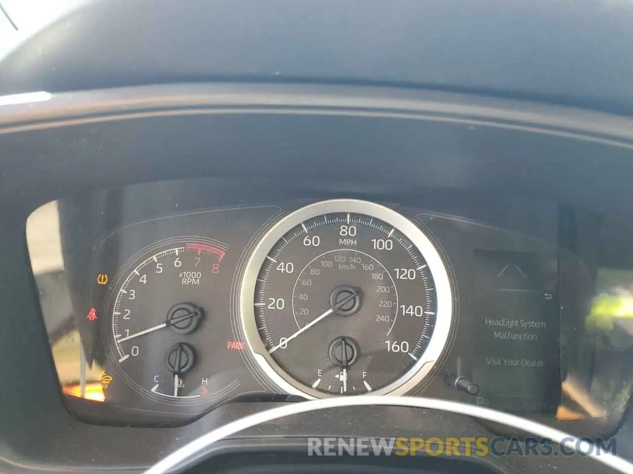 9 fotografías del automóvil dañado JTDEPRAE5LJ087070 TOYOTA COROLLA 2020