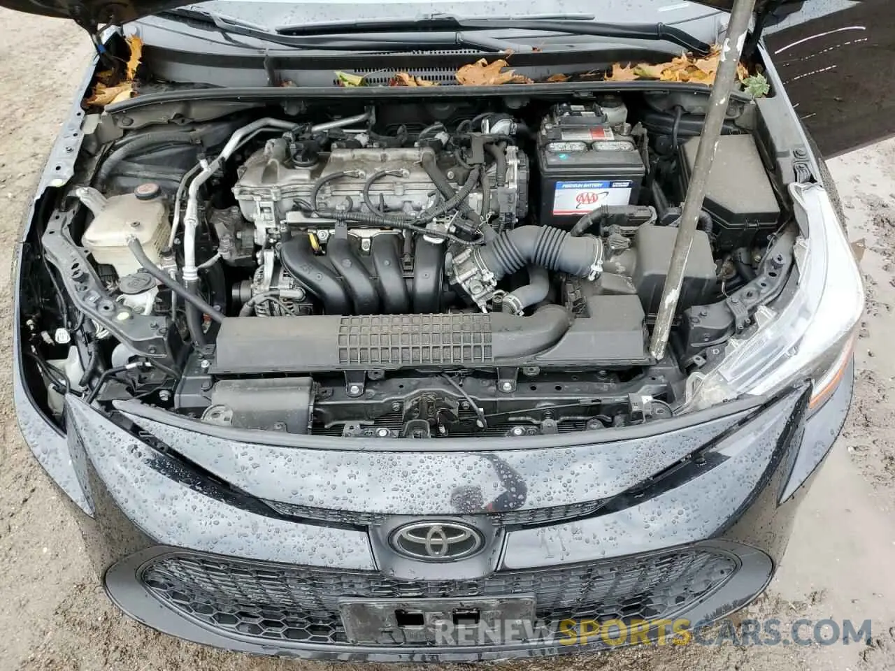 11 fotografías del automóvil dañado JTDEPRAE5LJ090986 TOYOTA COROLLA 2020