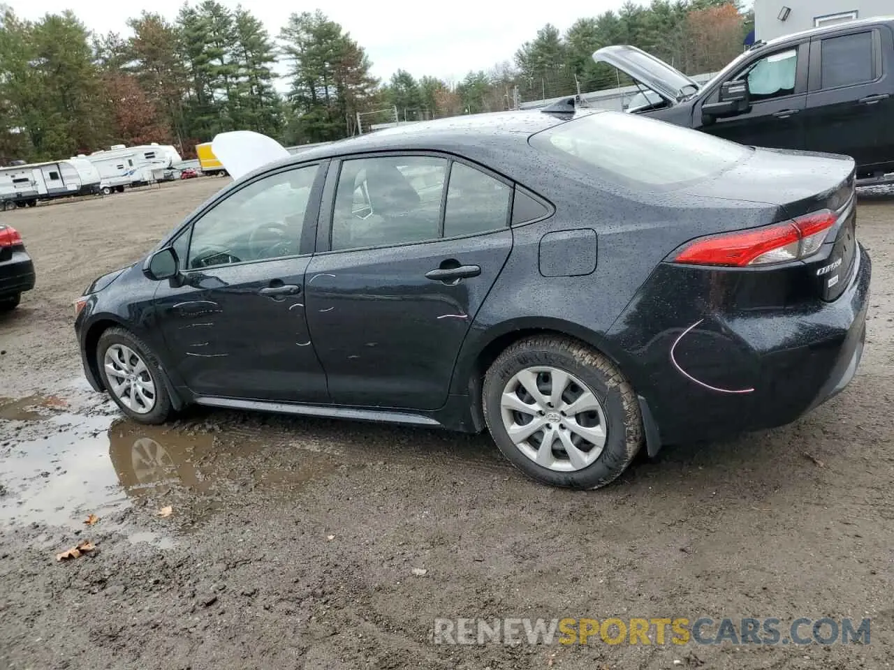 2 fotografías del automóvil dañado JTDEPRAE5LJ090986 TOYOTA COROLLA 2020